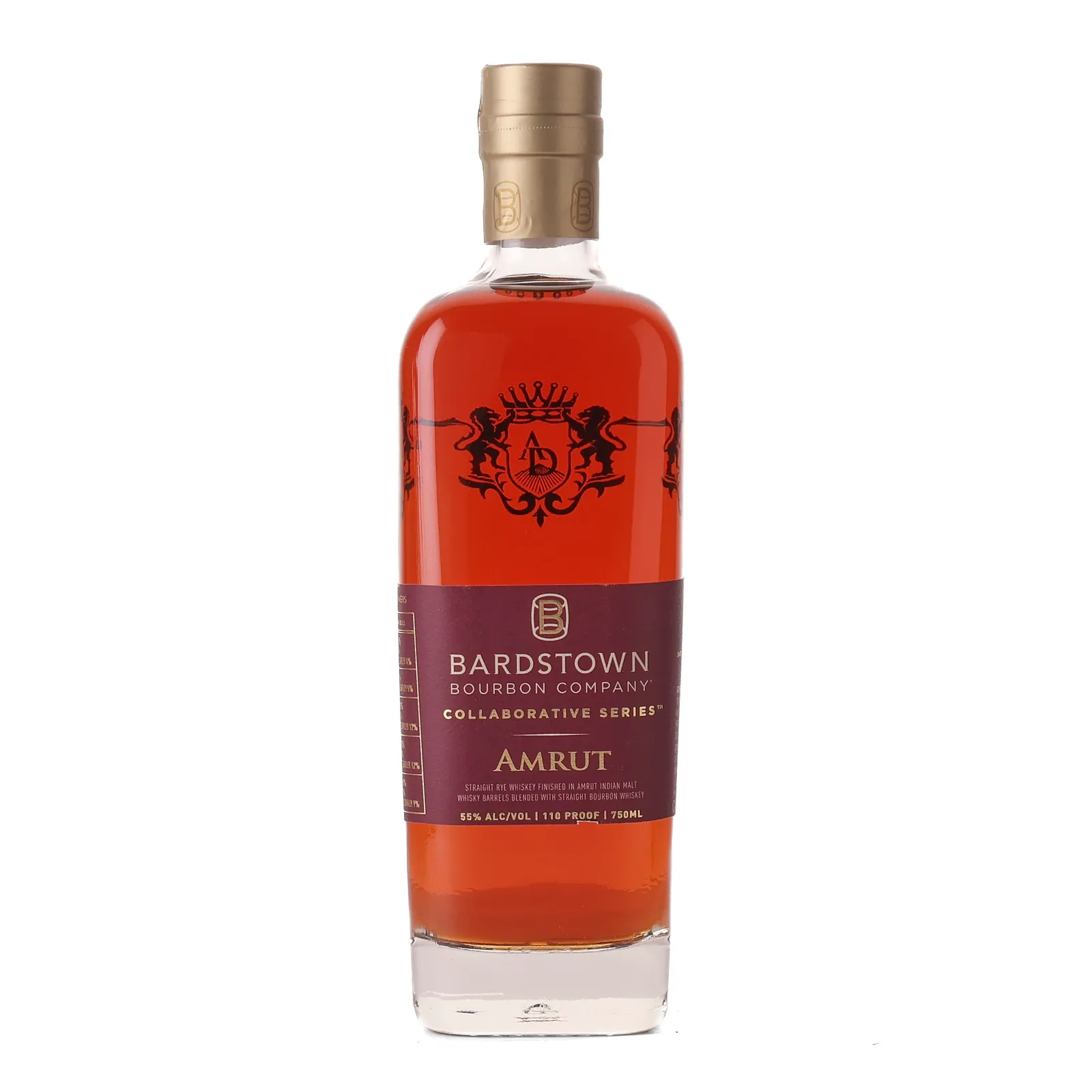 Bardstown Bourbon Company Collaborative Series: Amrut 8 Year Old, Amrut Indian Single Malt Cask, 2024, 55% whisky bottle