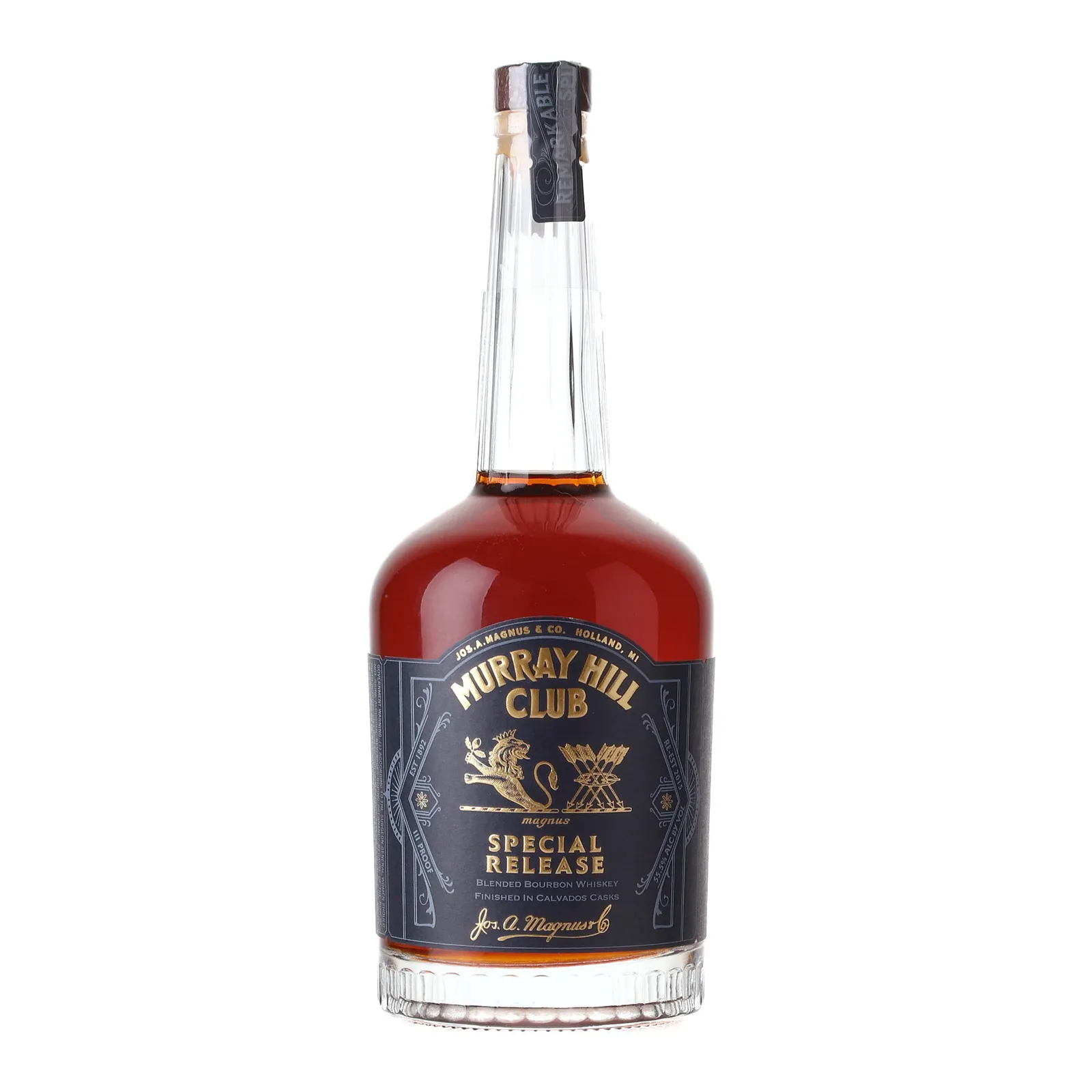 Joseph A. Magnus Murray Hill Club Special Release Batch No. 4, Calvados Cask, 55.5% whisky bottle
