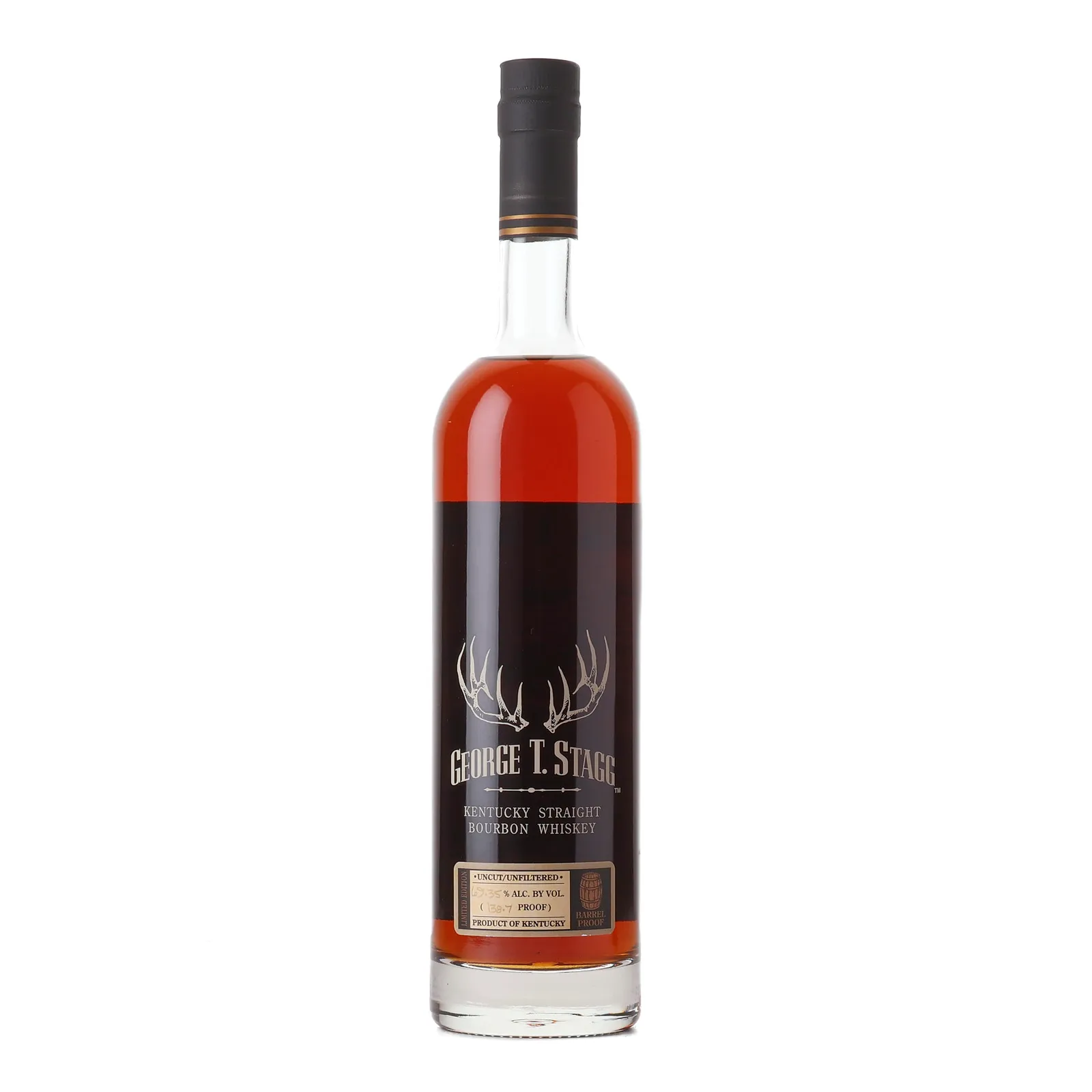 George T. Stagg Straight Bourbon 2022 Release 15 Year Old, New Charred Oak Cask, 2022, 69.3% whisky bottle