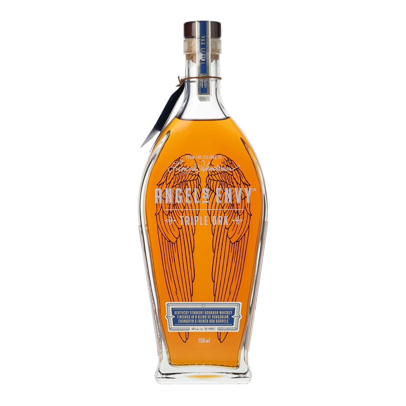 Angel's Envy Triple Oak Bourbon, Oak Cask, 46% whisky bottle