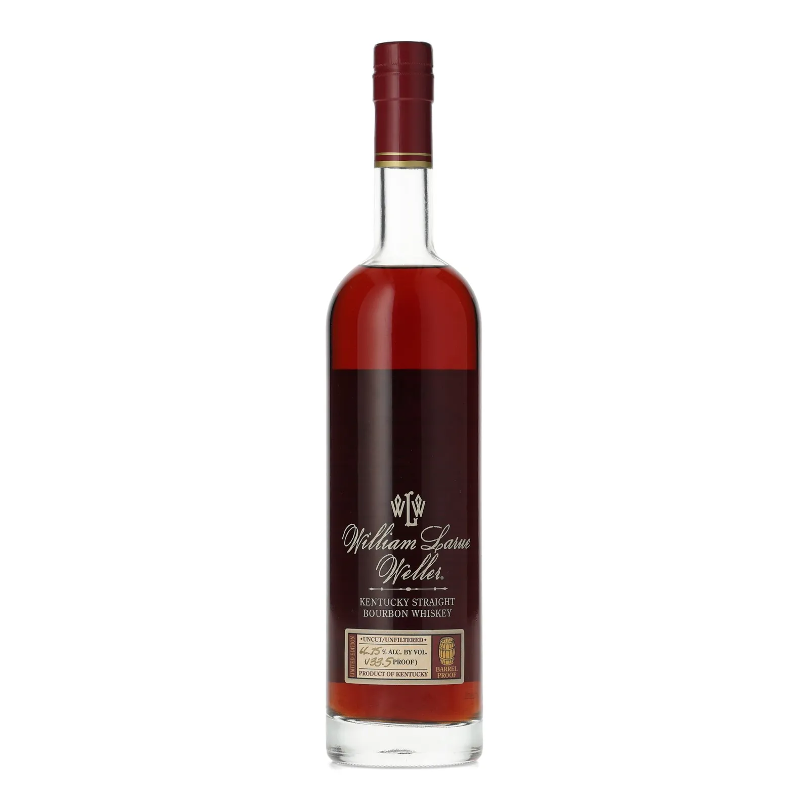 William Larue Weller 12 Year Old, 2011, 66.75% whisky bottle