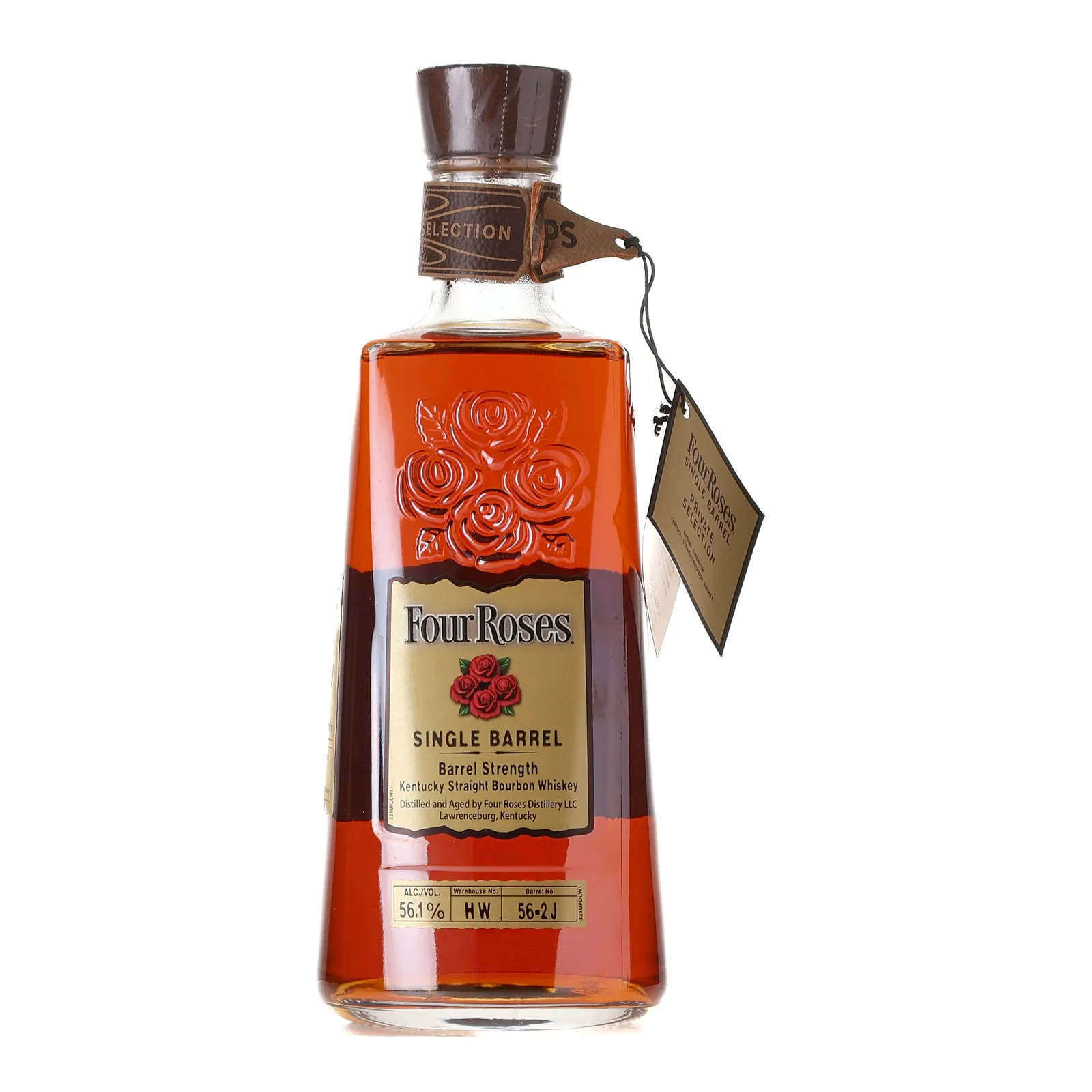 Four Roses Single Barrel Private Selection OBSQ 11 Year Old, Cask #56-2J, 56.1% whisky bottle