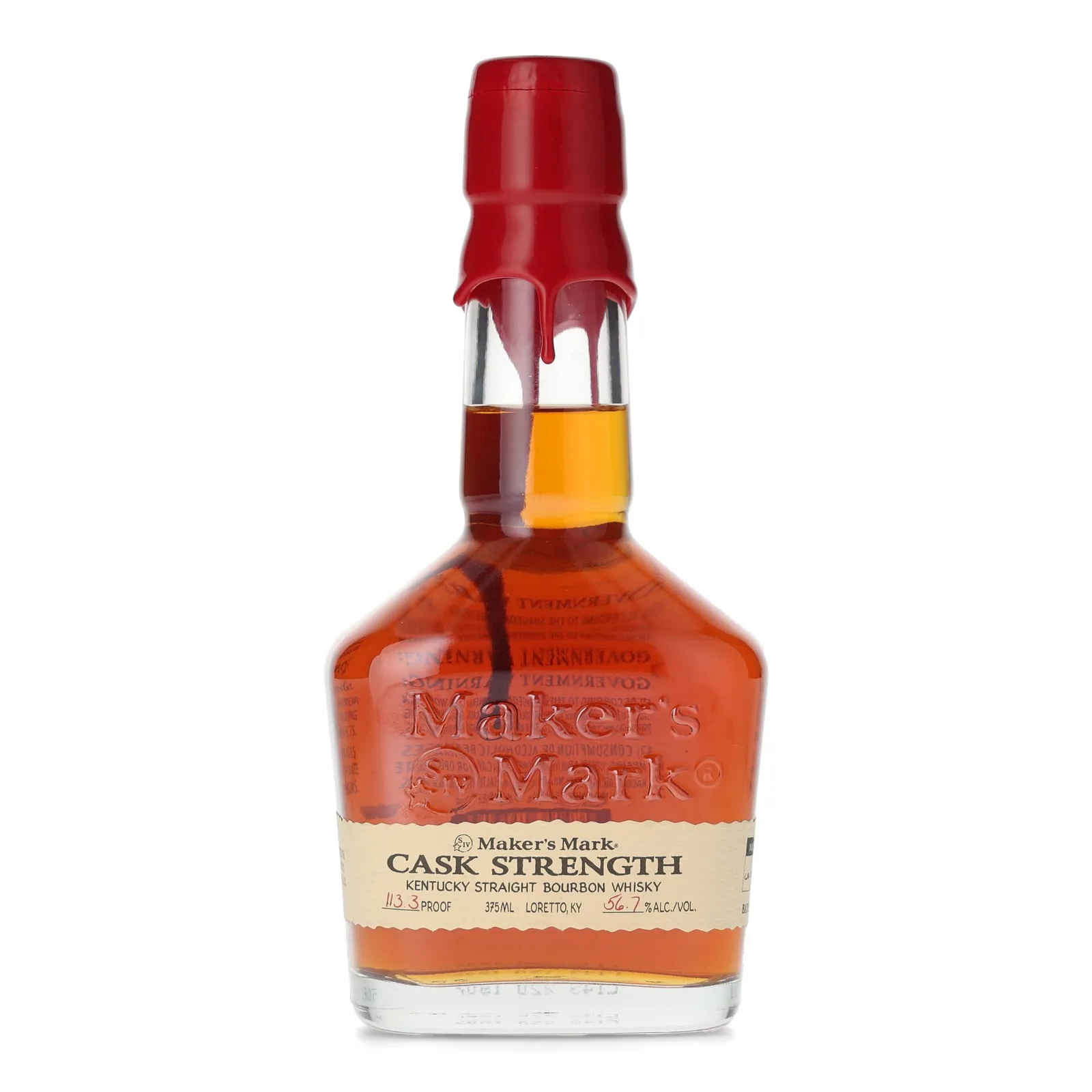 Maker's Mark Cask Strength, Batch No. 14-02, 2014, 56.6% whisky bottle