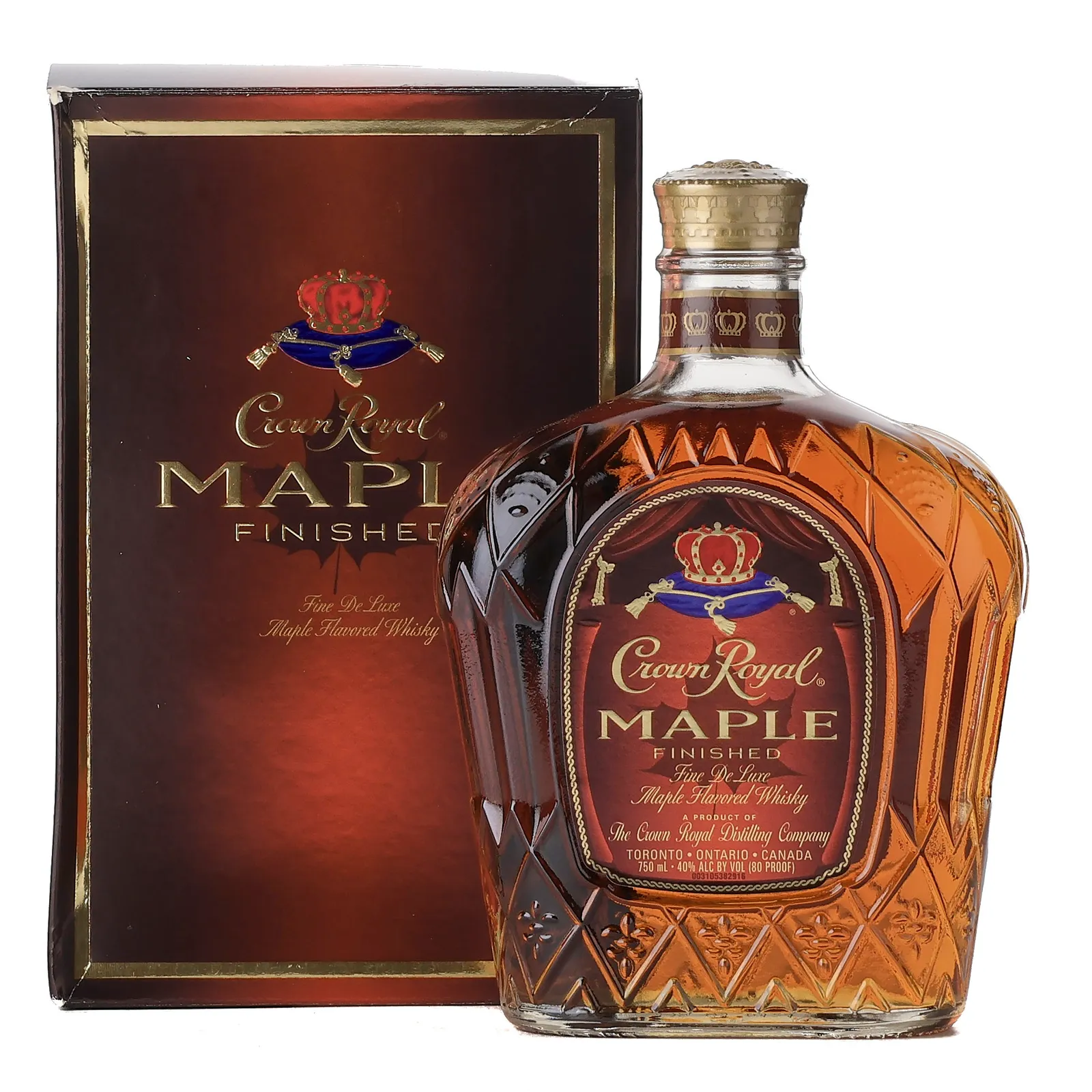 Crown Royal Maple Finished, 40% whisky bottle