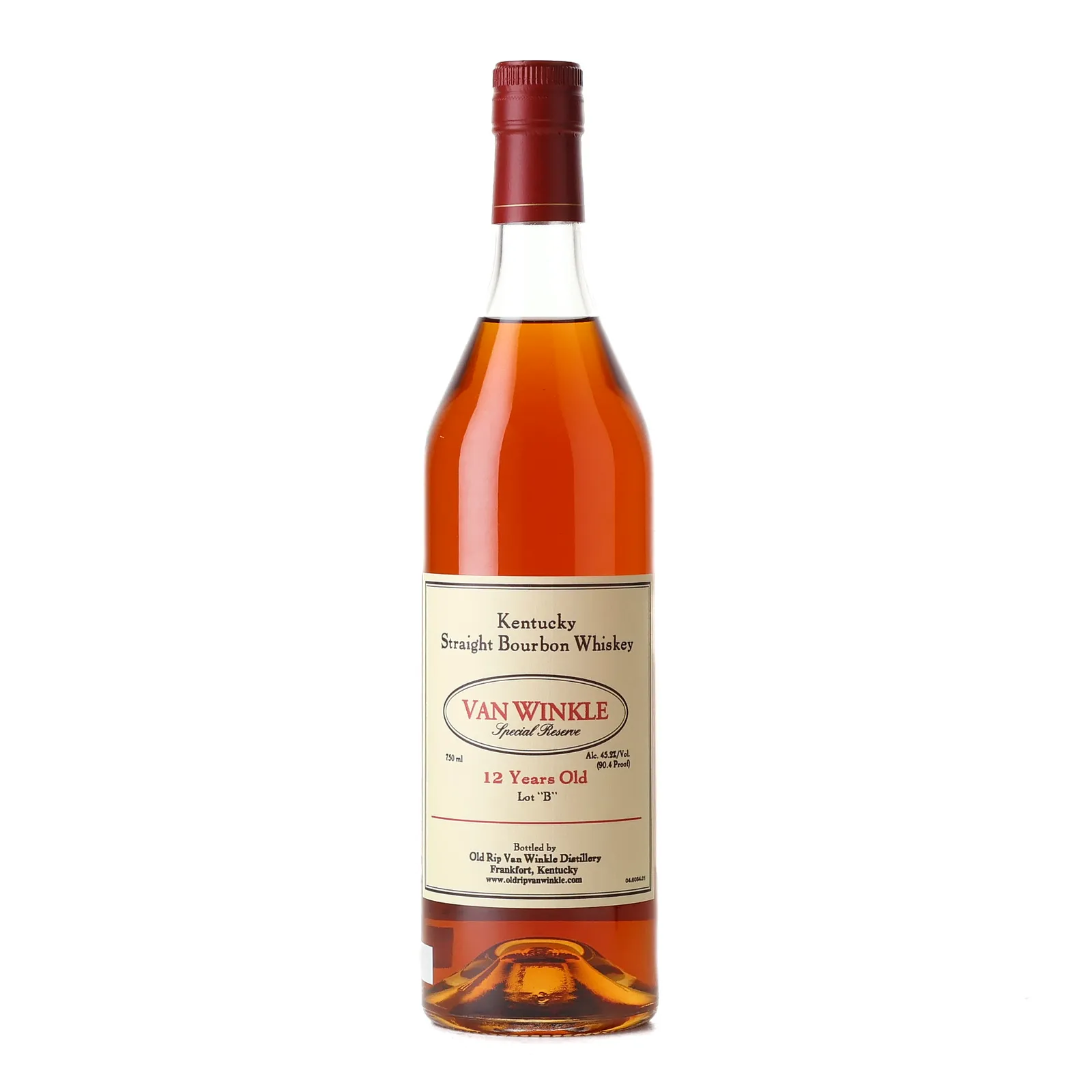 Van Winkle Special Reserve Lot 'B' 12 Year Old, 2013, 45.2% whisky bottle