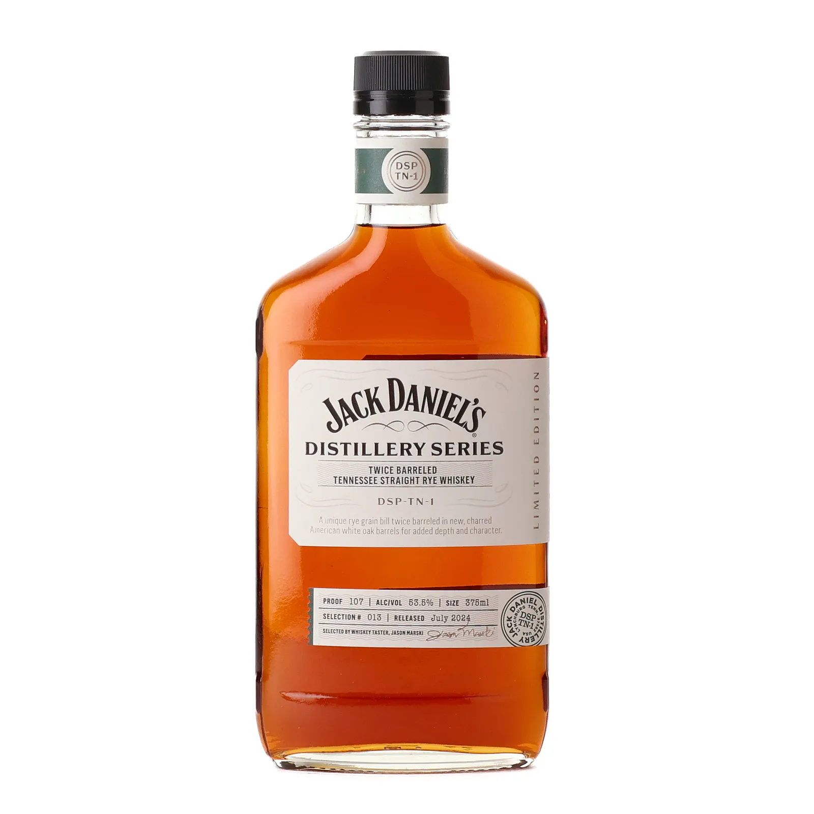 Jack Daniel's Distillery Series Selection, American White Oak Cask, Selection No. 013, 2024, 53.5% whisky bottle