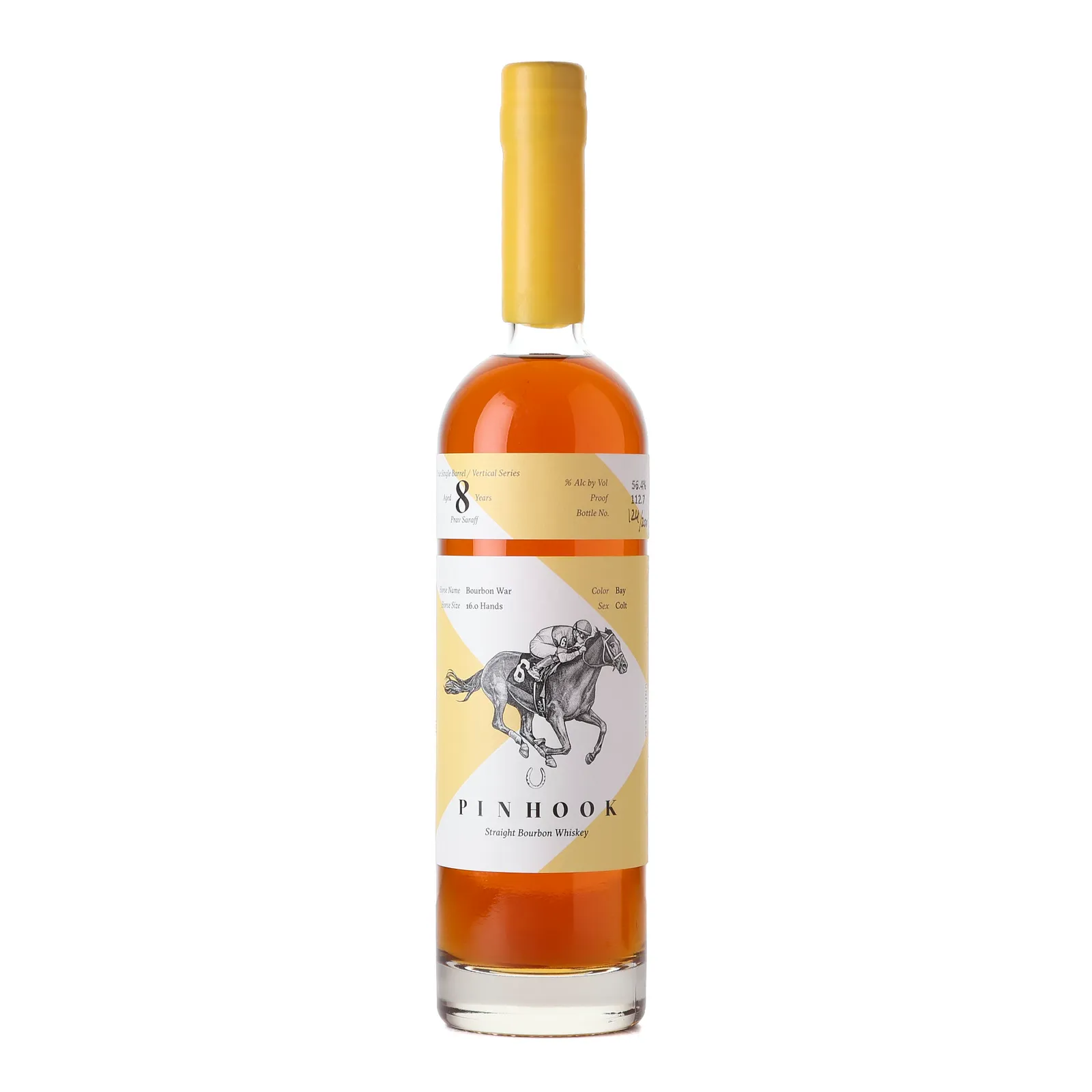 Pinhook Vertical Series: Bourbon War Prav Saraff Private Barrel Selection 8 Year Old, 2023, 56.4% whisky bottle