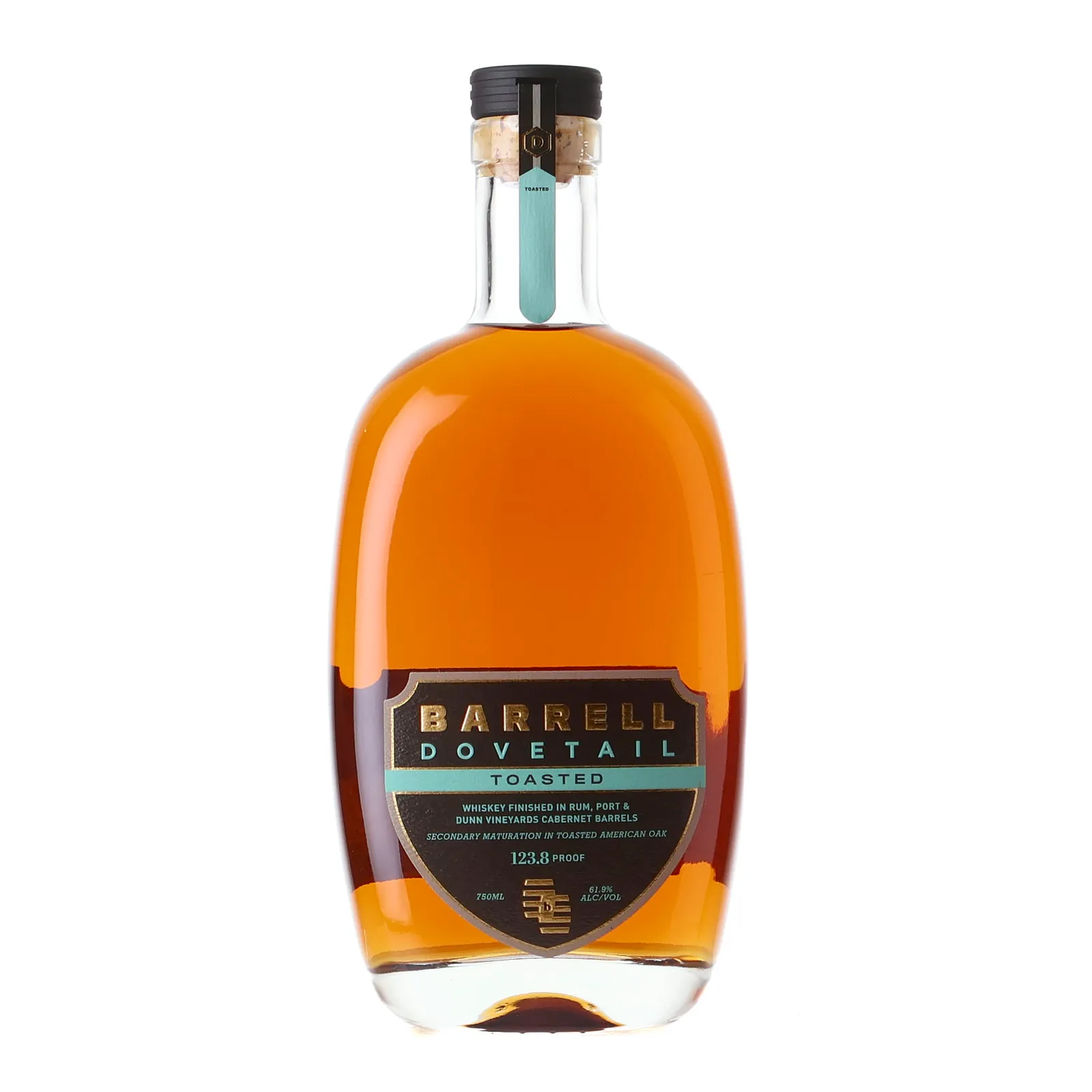 Barrell Craft Spirits Dovetail Toasted Whiskey, Toasted American Oak Cask, 61.9% whisky bottle