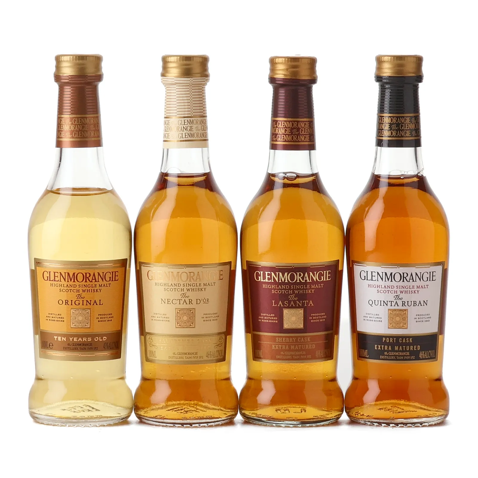 Glenmorangie Collection Single Malt Scotch, 43% whisky bottle