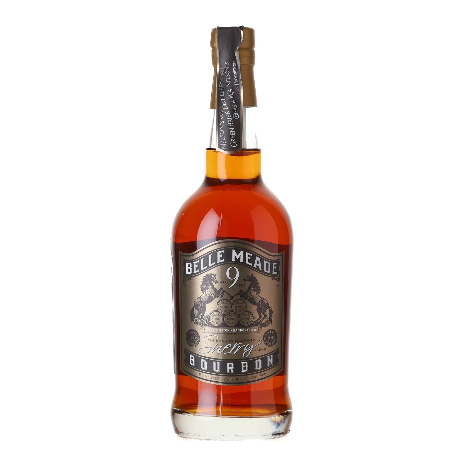 Belle Meade Sherry Cask Finish 9 Year Old, Sherry Cask, Batch No. 8, 45.2% whisky bottle