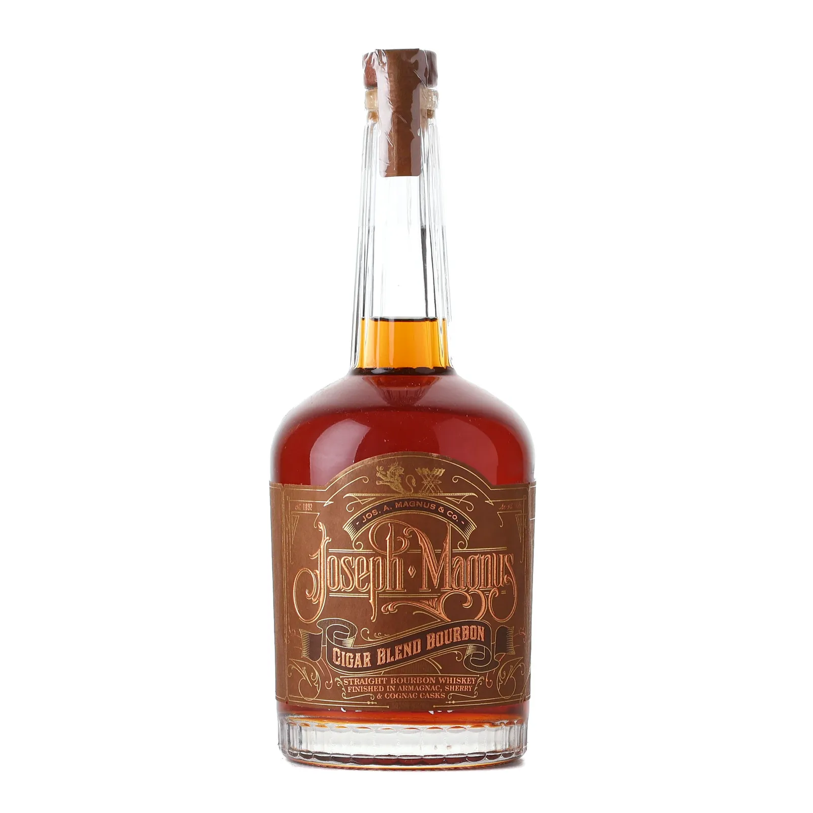 Joseph A. Magnus Cigar Blend Bourbon, Batch No. 1, 50.4% whisky bottle