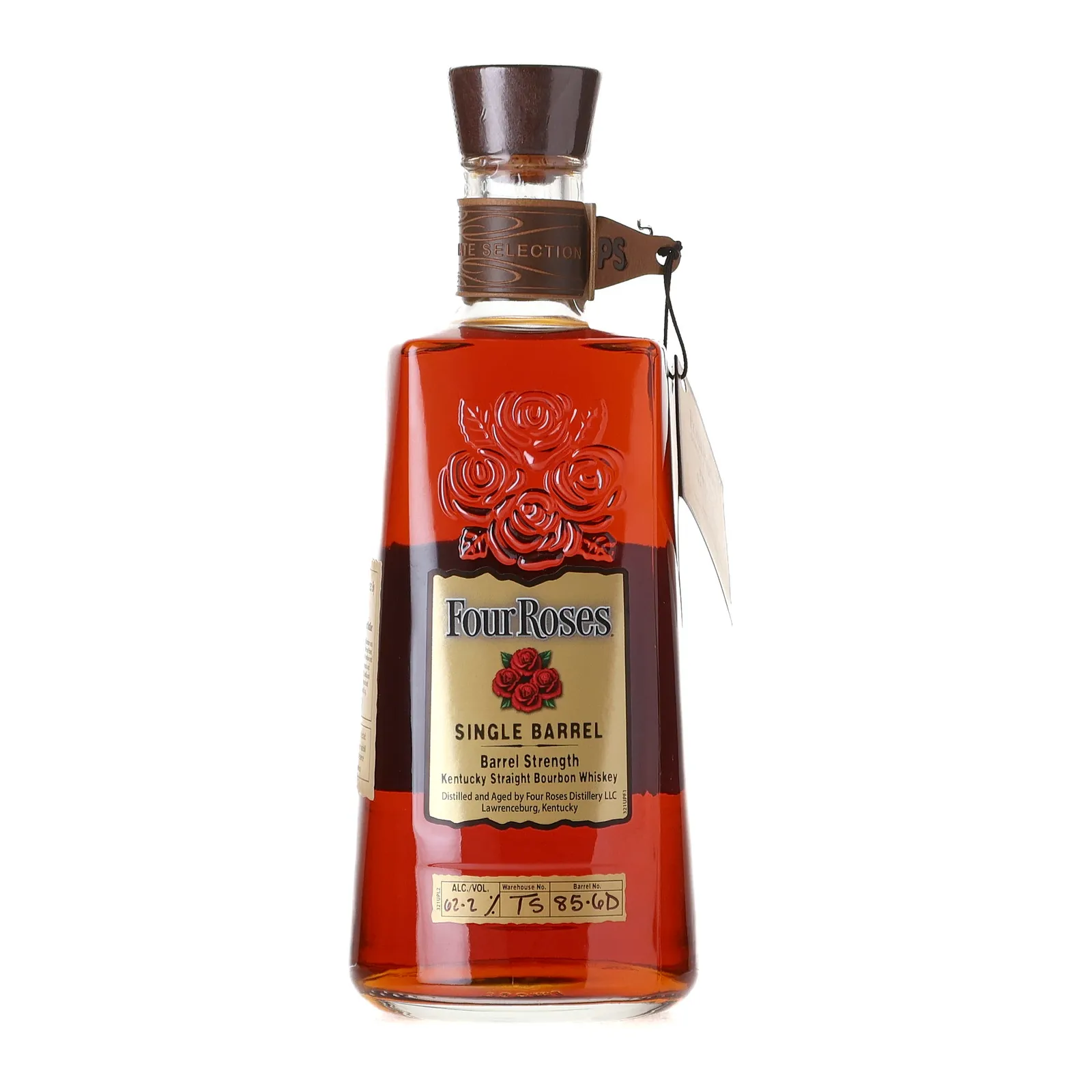 Four Roses Single Barrel Private Selection OESQ 9 Year Old, Cask #85-6D, 2021, 62.2% whisky bottle