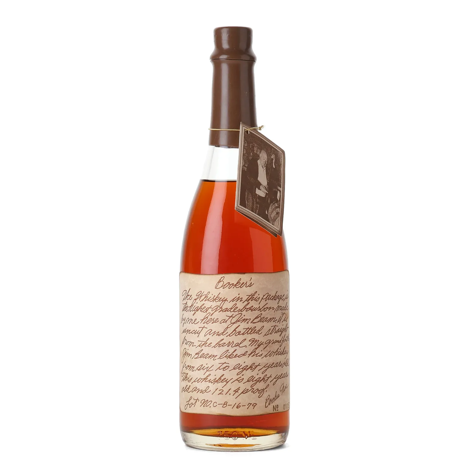 Booker's Small Batch No. Bourbon 8 Year Old, Batch No. C-B-16-79, 1979, 60.7% whisky bottle