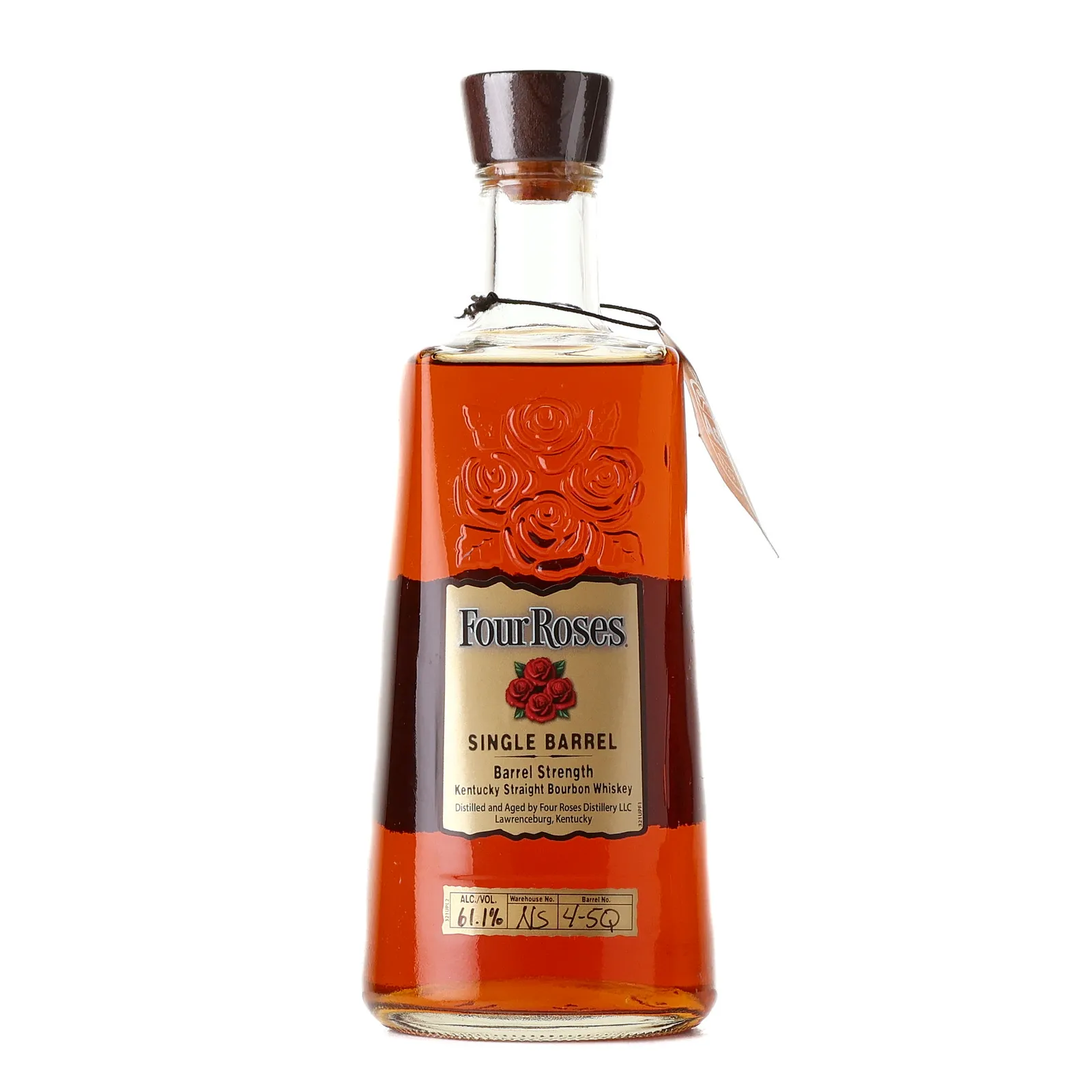 Four Roses Single Barrel Barrel Strength OESQ 9 Year Old, Cask #4-5Q, 61.1% whisky bottle