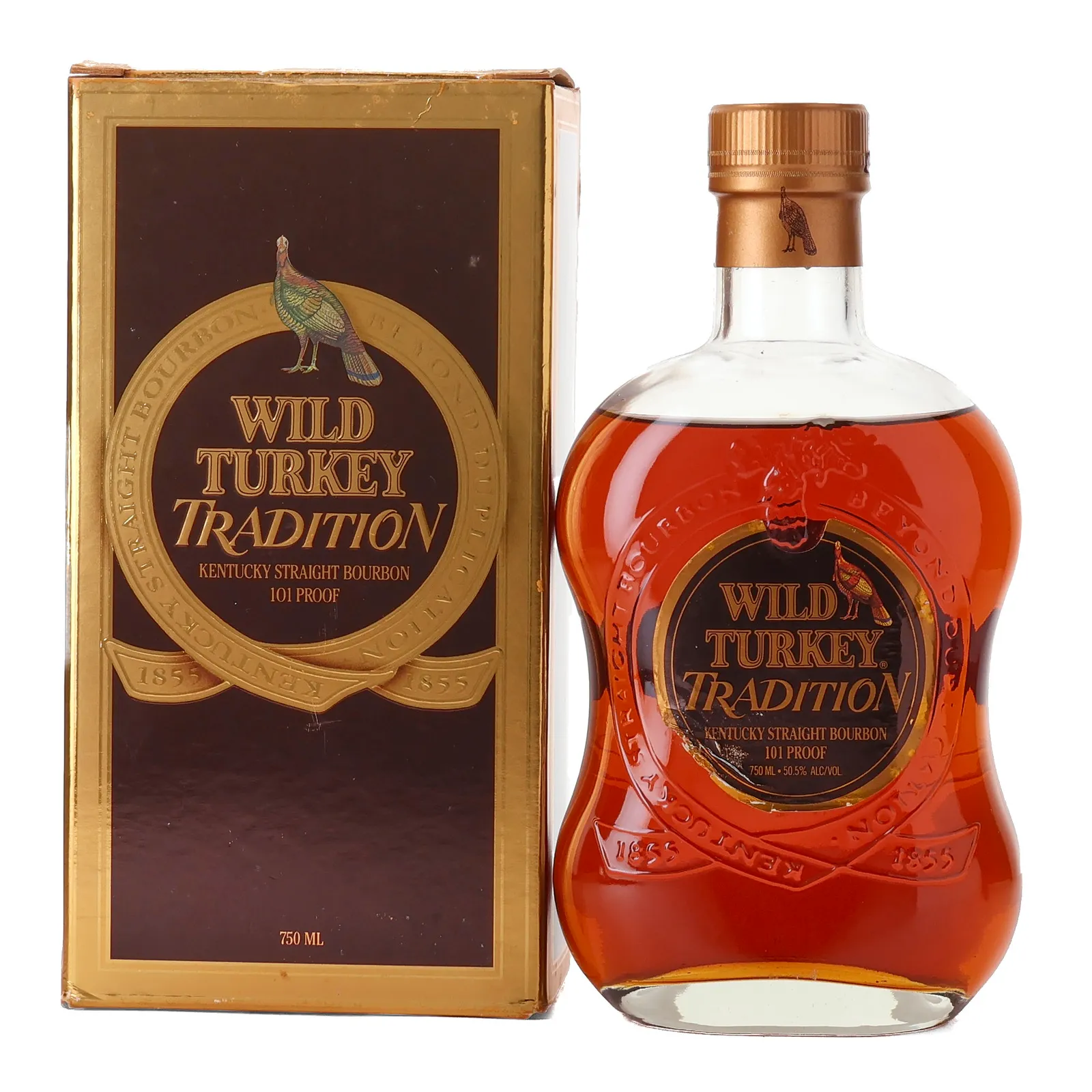 Wild Turkey Tradition, 1994, 50.5% whisky bottle