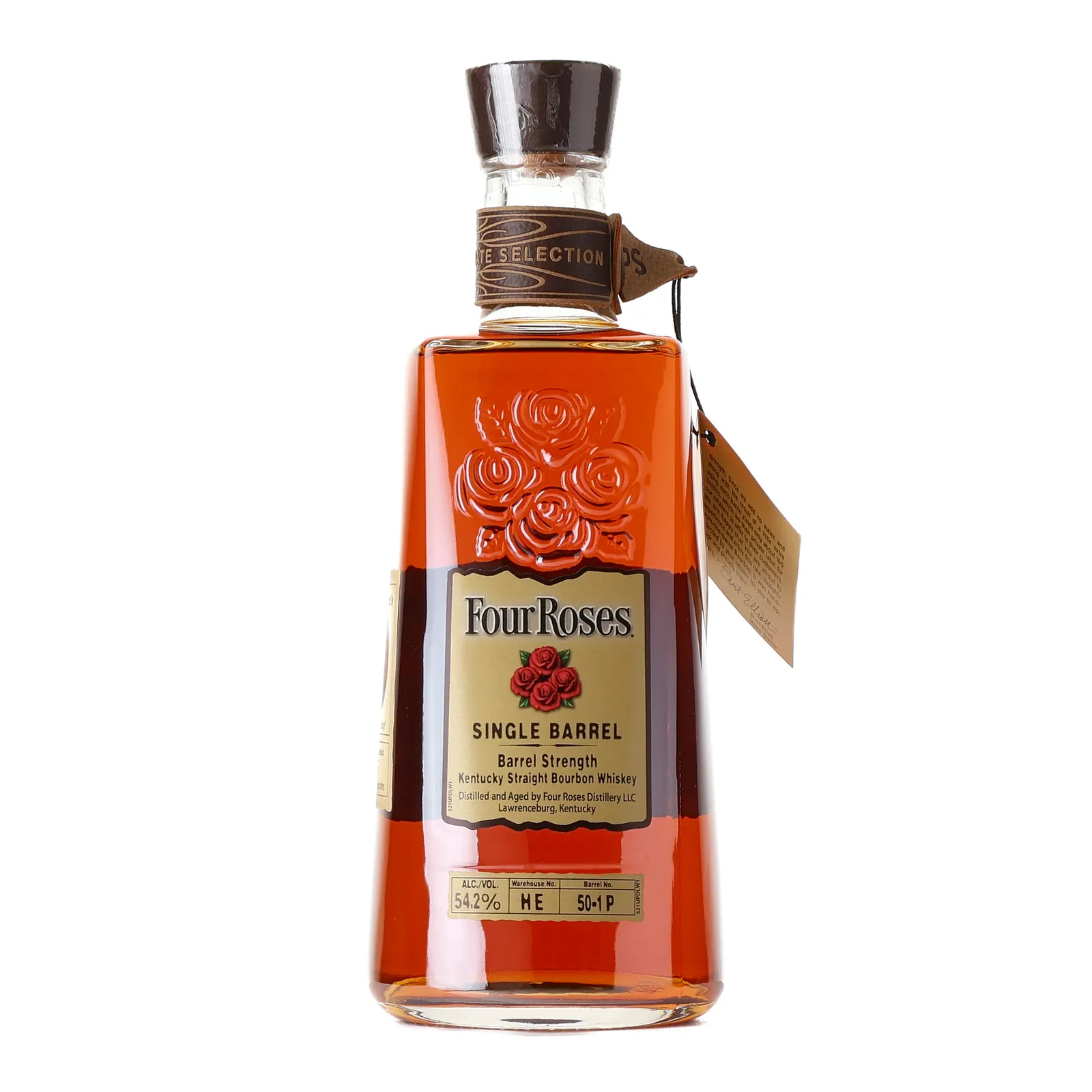 Four Roses Barrel Strength OESF 10 Year Old, Cask #50-1P, 54.2% whisky bottle