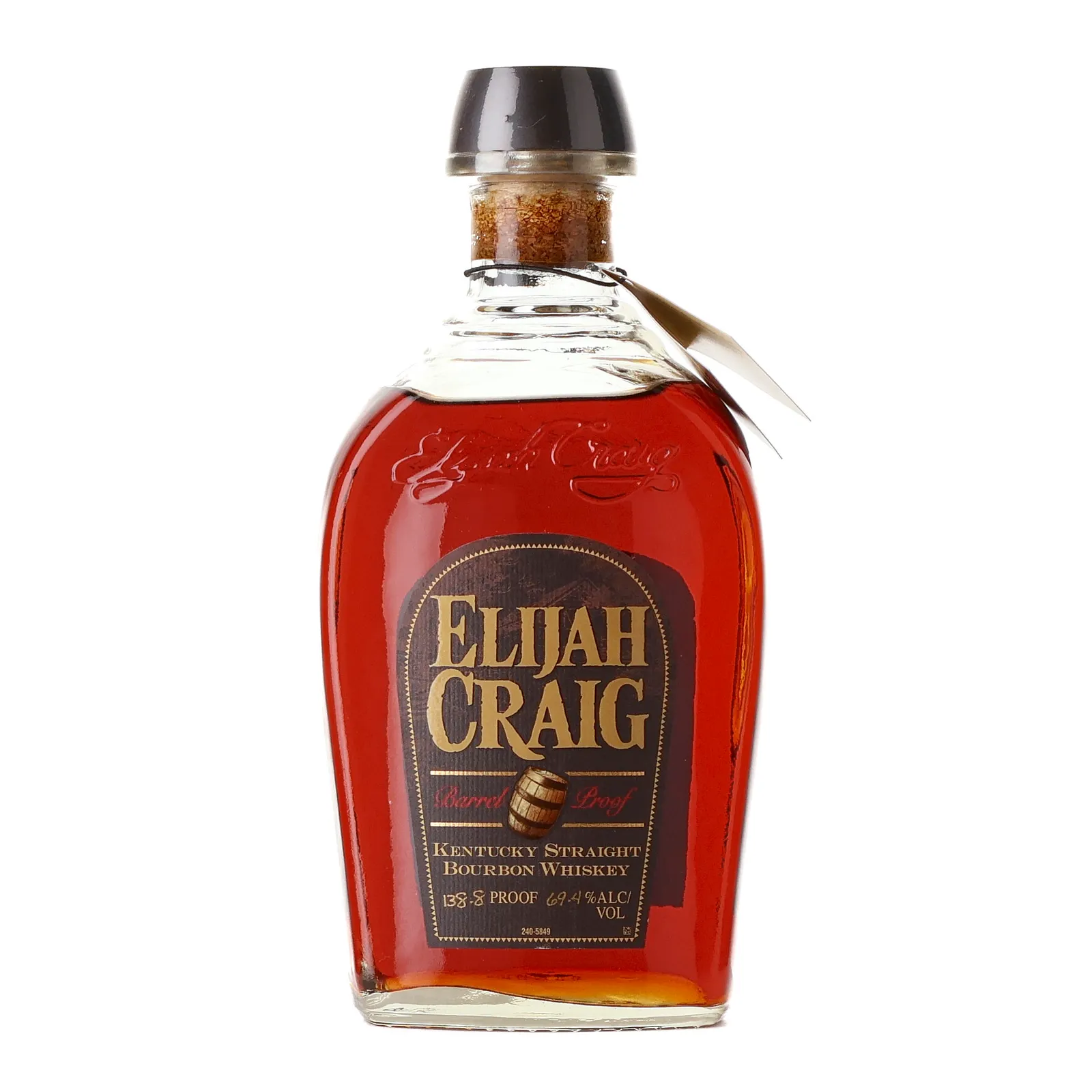 Elijah Craig Barrel Proof 12 Year Old, Batch No. A116, 2016, 69.4% whisky bottle