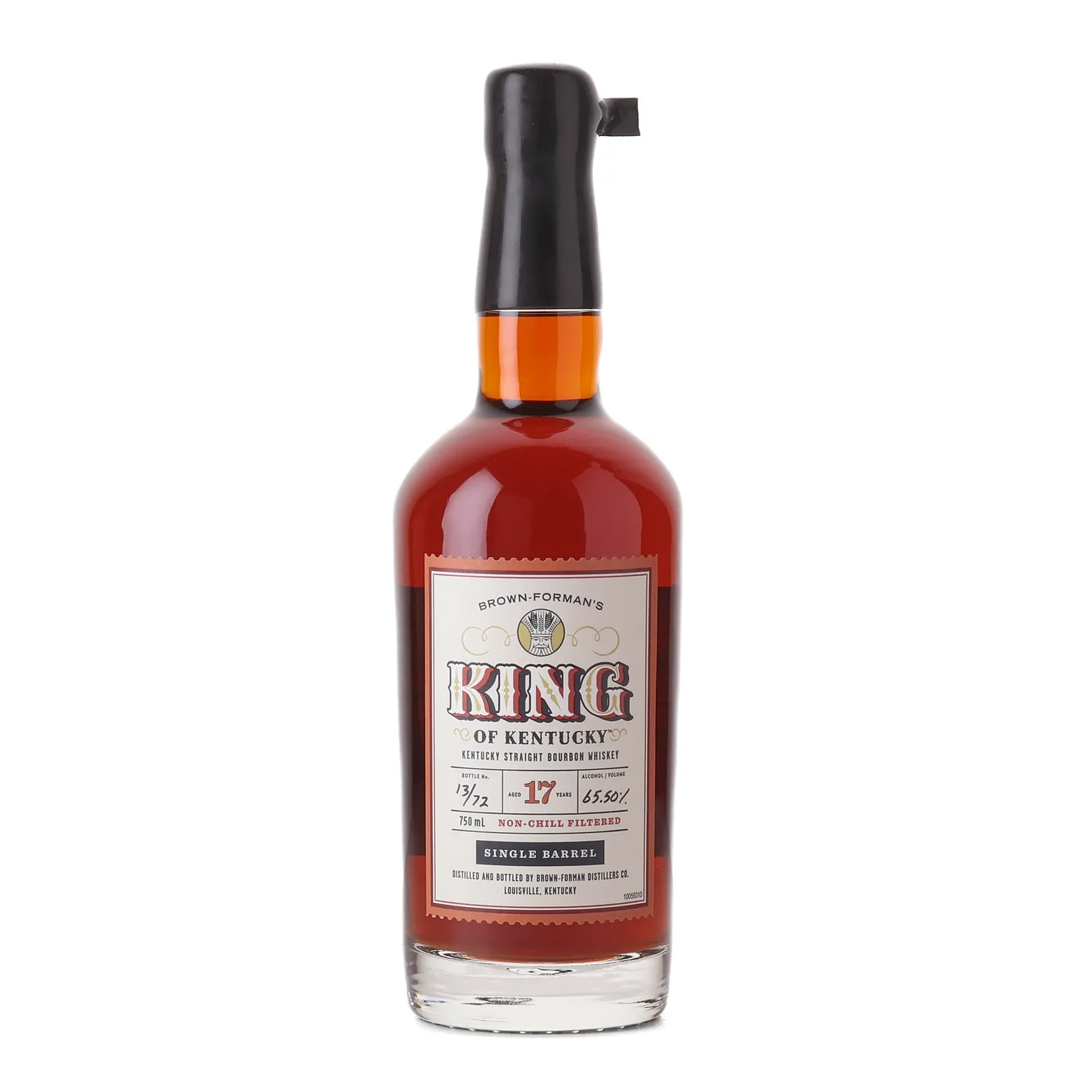 King of Kentucky 17 Year Single Barrel Bourbon (2025), New Charred Oak Cask, 2025, 65.5% whisky bottle