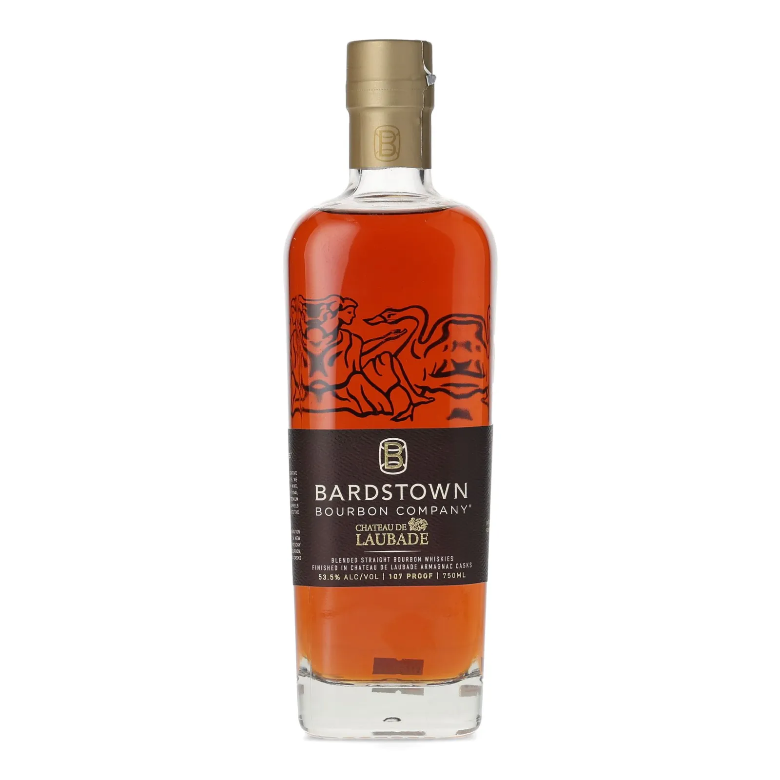 Bardstown Bourbon Company Collaborative Series: Chateau de Laubade Bourbon 12 Year Old, Armagnac Cask, 53.5% whisky bottle