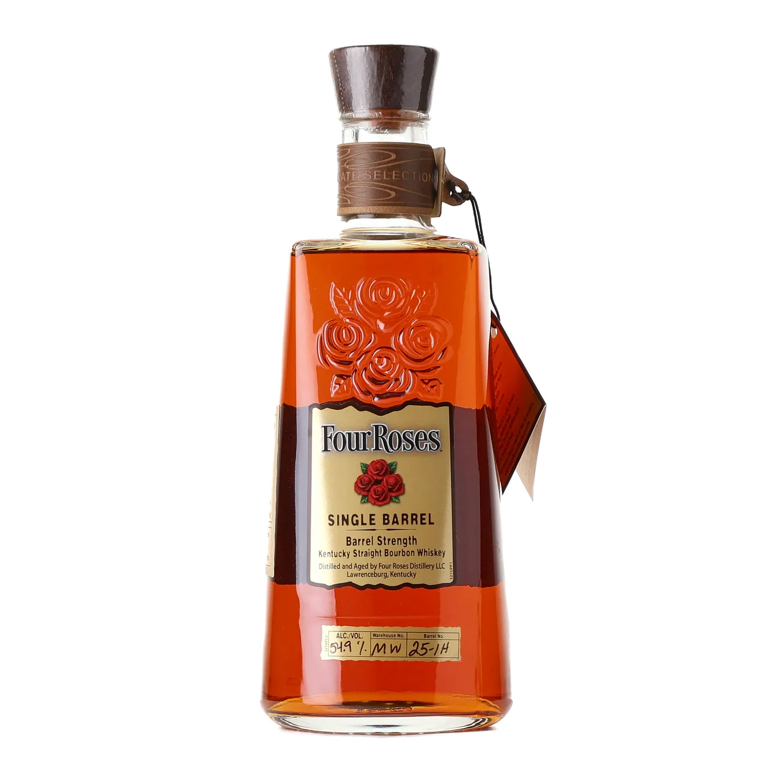 Four Roses Single Barrel Private Selection OESO 11 Year Old, Cask #25-1H, 54.9% whisky bottle