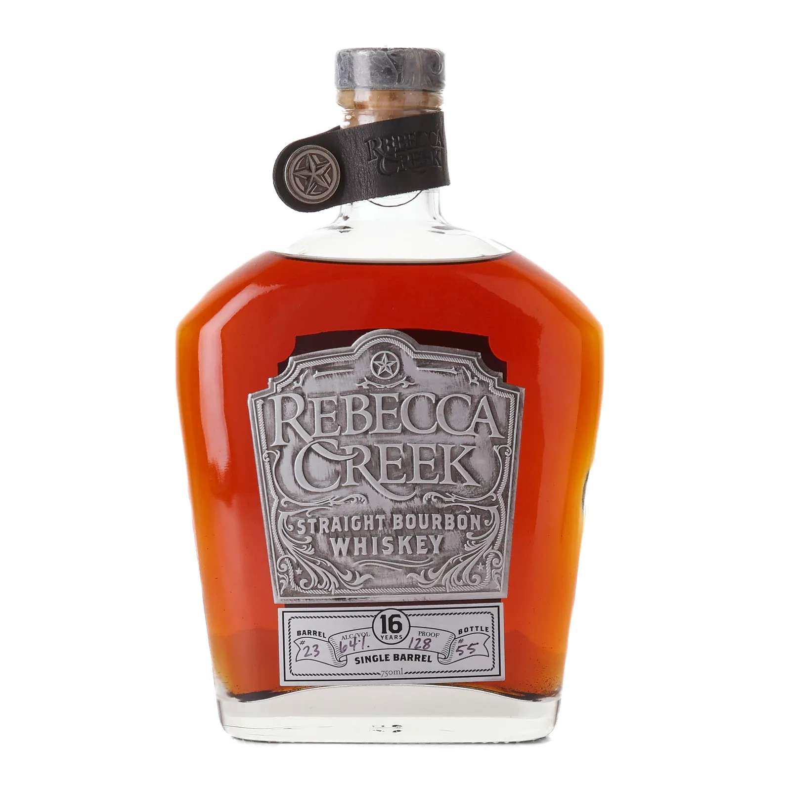 Rebecca Creek 16 Year Old, Cask #23, 64% whisky bottle