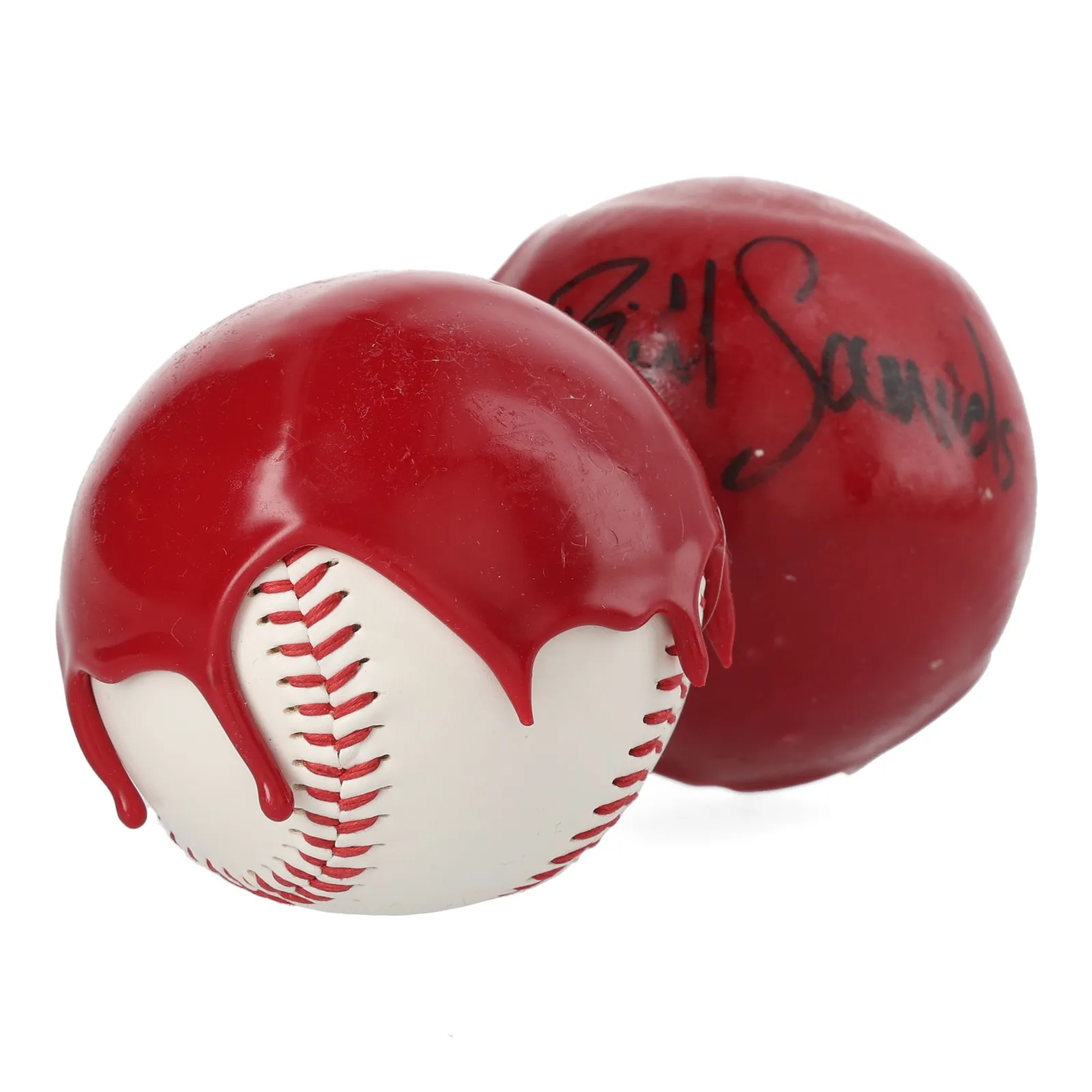 Maker's Mark Ball Spotter Wax Dipped Baseballs whisky bottle