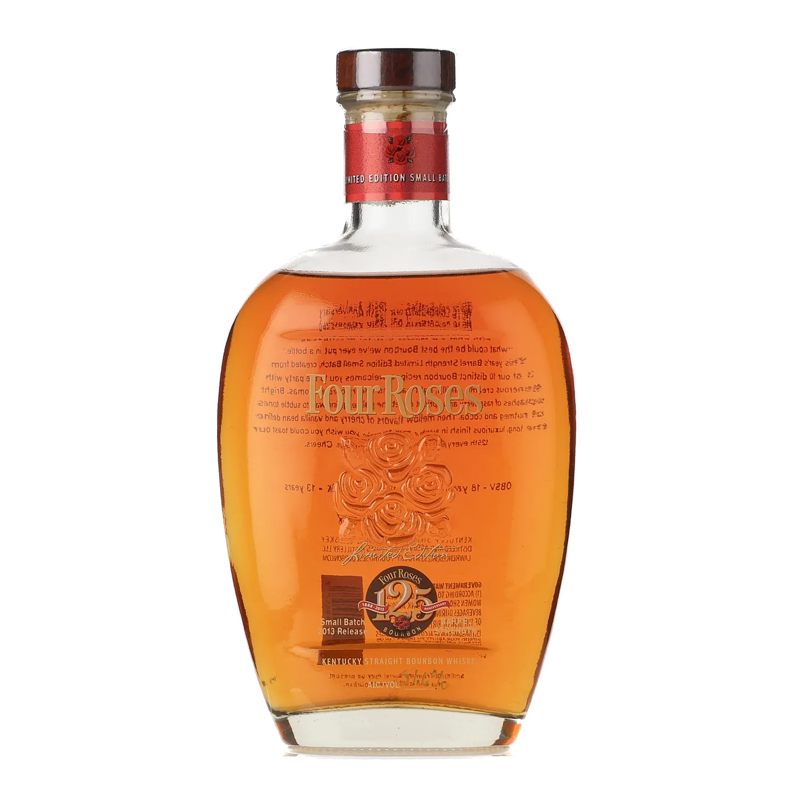 Four Roses Barrel Strength Small Batch 2013 / 125th Anniversary 13 Year Old, New Charred Oak Cask, 2013, 51.6% whisky bottle
