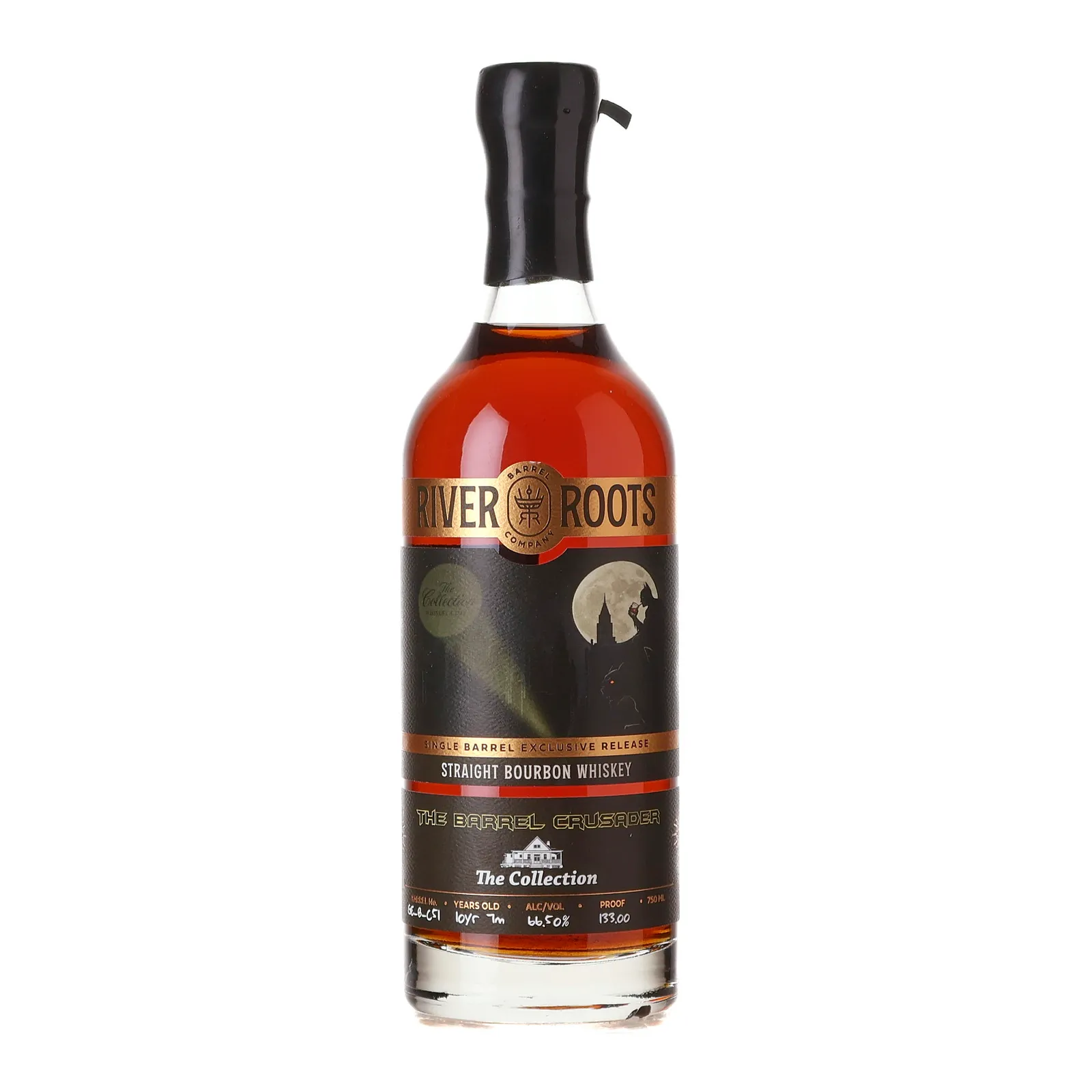 River Roots The Barrel Crusader 10 Year Old, Cask #GE-B-C51, 66.5% whisky bottle