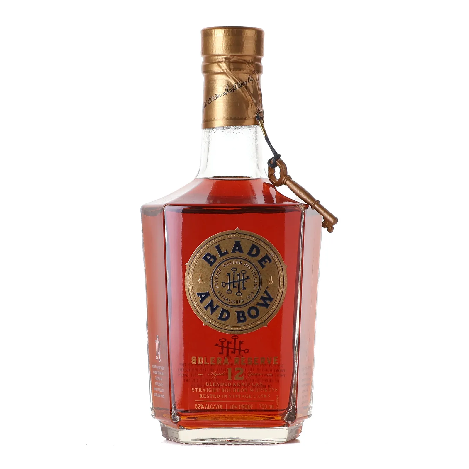 Blade & Bow Solera Reserve 12 Year Old, Wine Cask, 52% whisky bottle