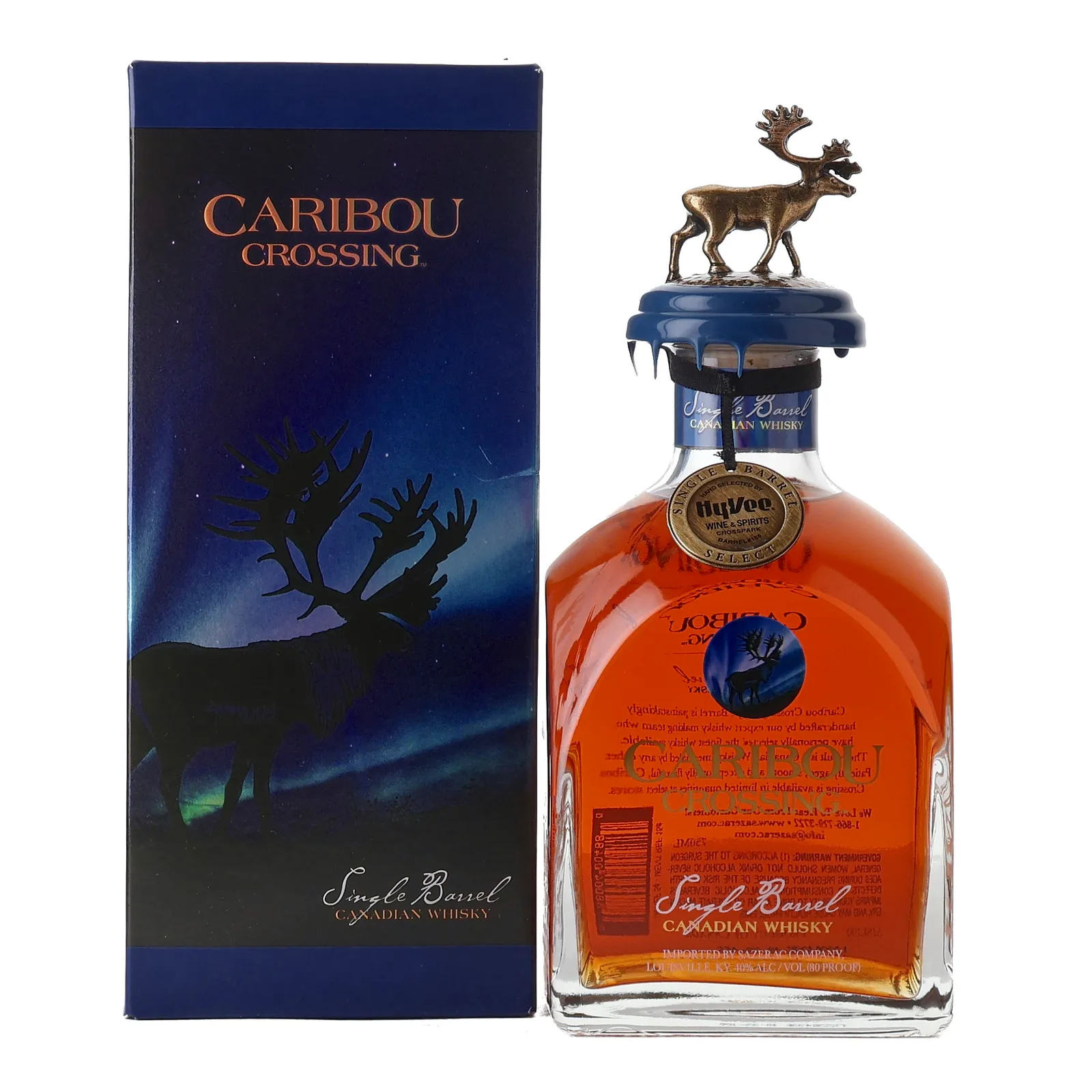 Caribou Crossing HyVee Private Barrel Selection, Cask #166, 2022, 40% whisky bottle