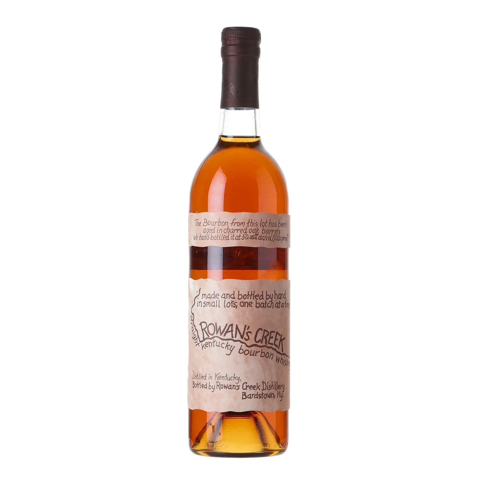 Rowan's Creek Small Batch Bourbon, Charred Oak Cask, Batch No. 16-30, 50.05%, 75cl whisky bottle