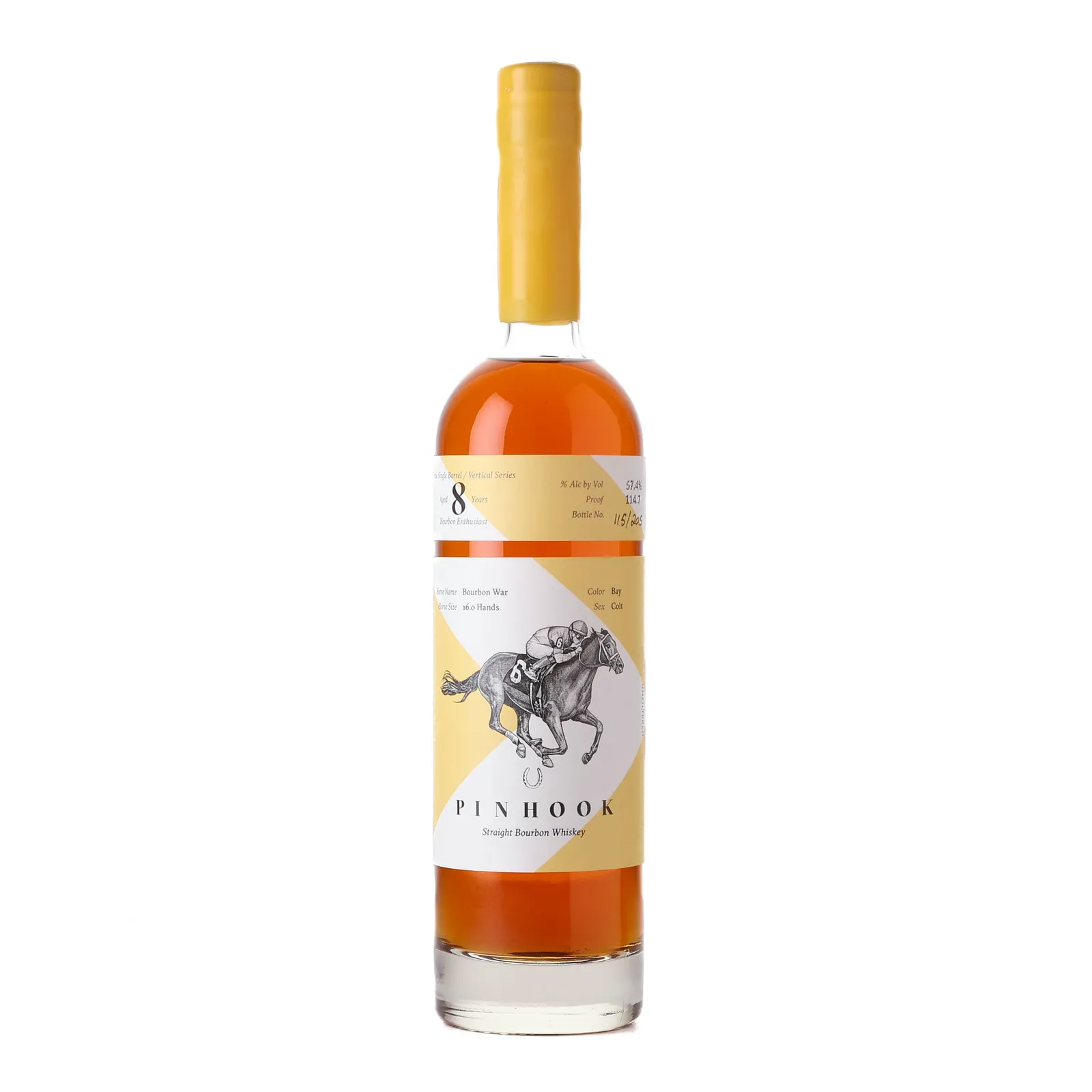 Pinhook Bourbon War Vertical Series 8 Year Old, 57.4% whisky bottle