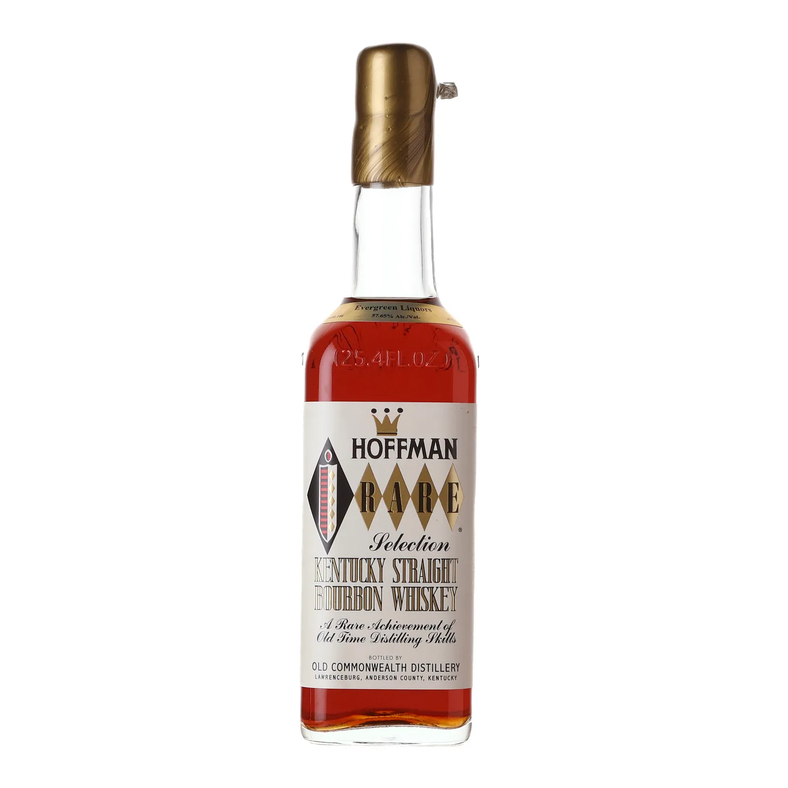 Hoffman Rare Selection Evergreen Liquors Private Barrel Selection, New American Oak Cask, 57.6% whisky bottle