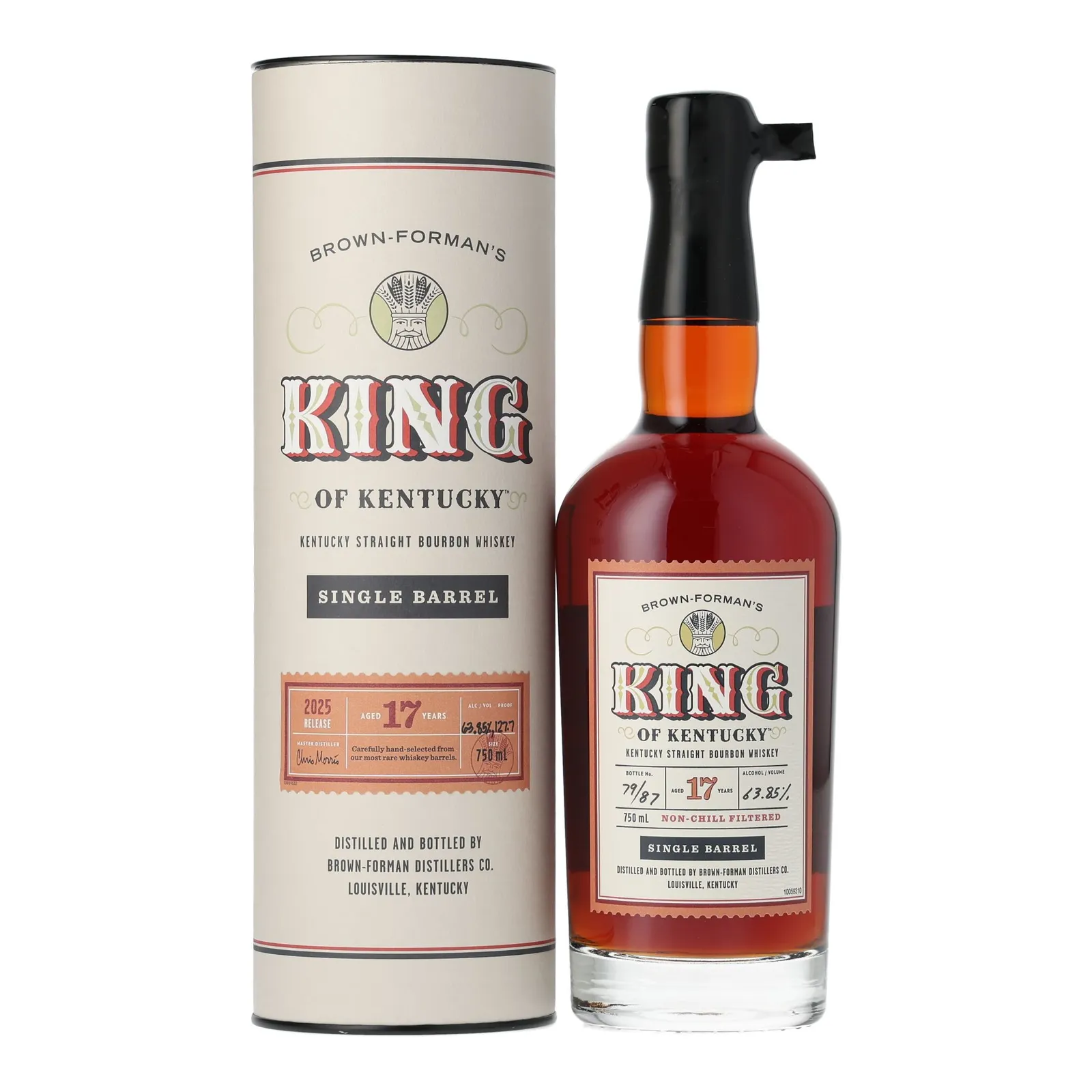 King of Kentucky 17 Year Single Barrel Bourbon (2025), Bourbon Cask, Cask #4, 2025, 63.9% whisky bottle