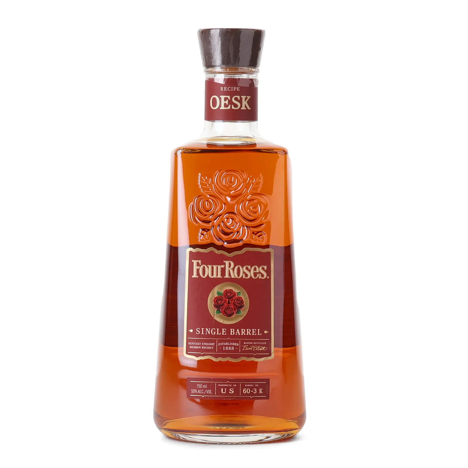 Four Roses Single Barrel Collection OESK, 100 Proof, 50% whisky bottle