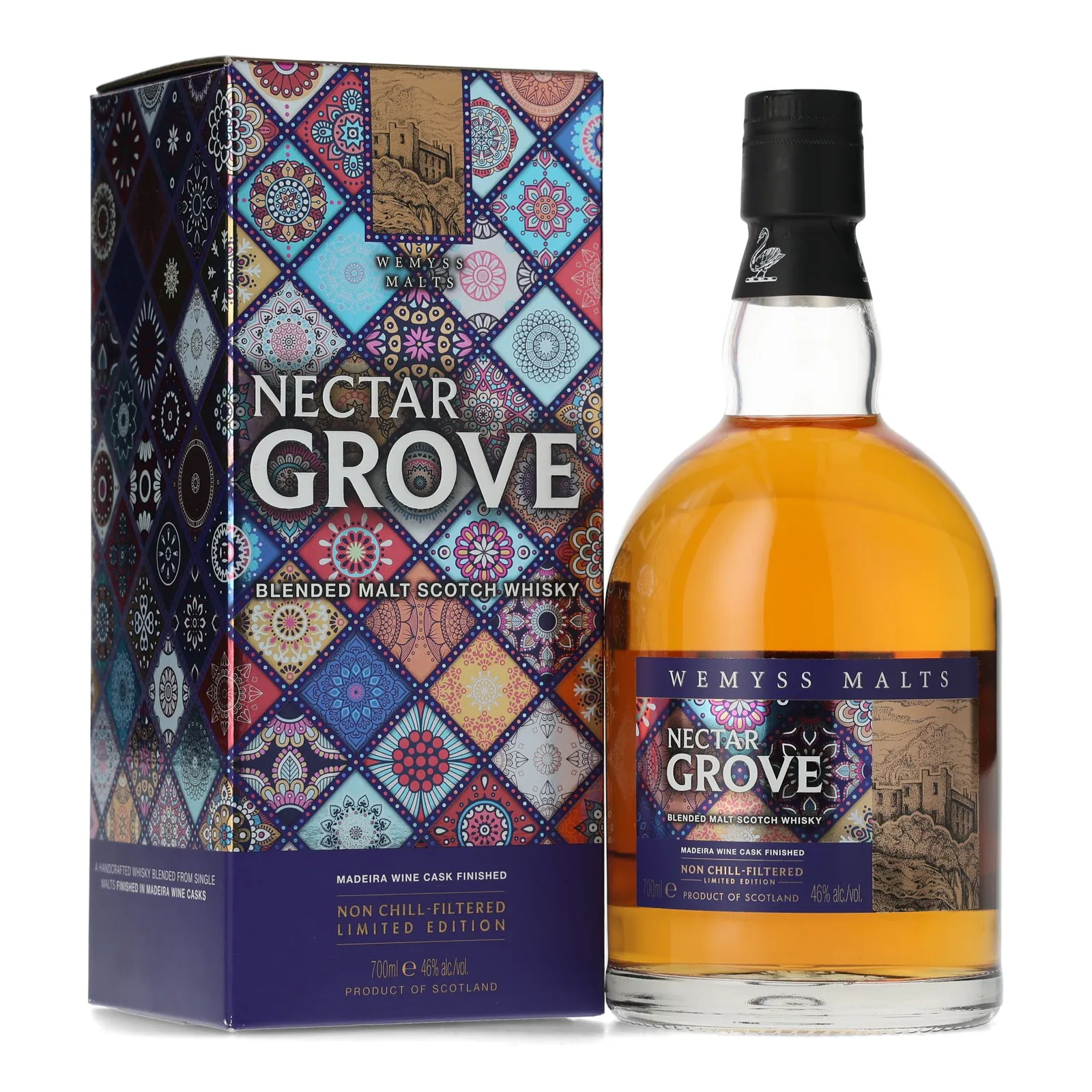 Wemyss Malts Nectar Grove, Madeira Wine Cask, Wemyss Malts, 46% whisky bottle