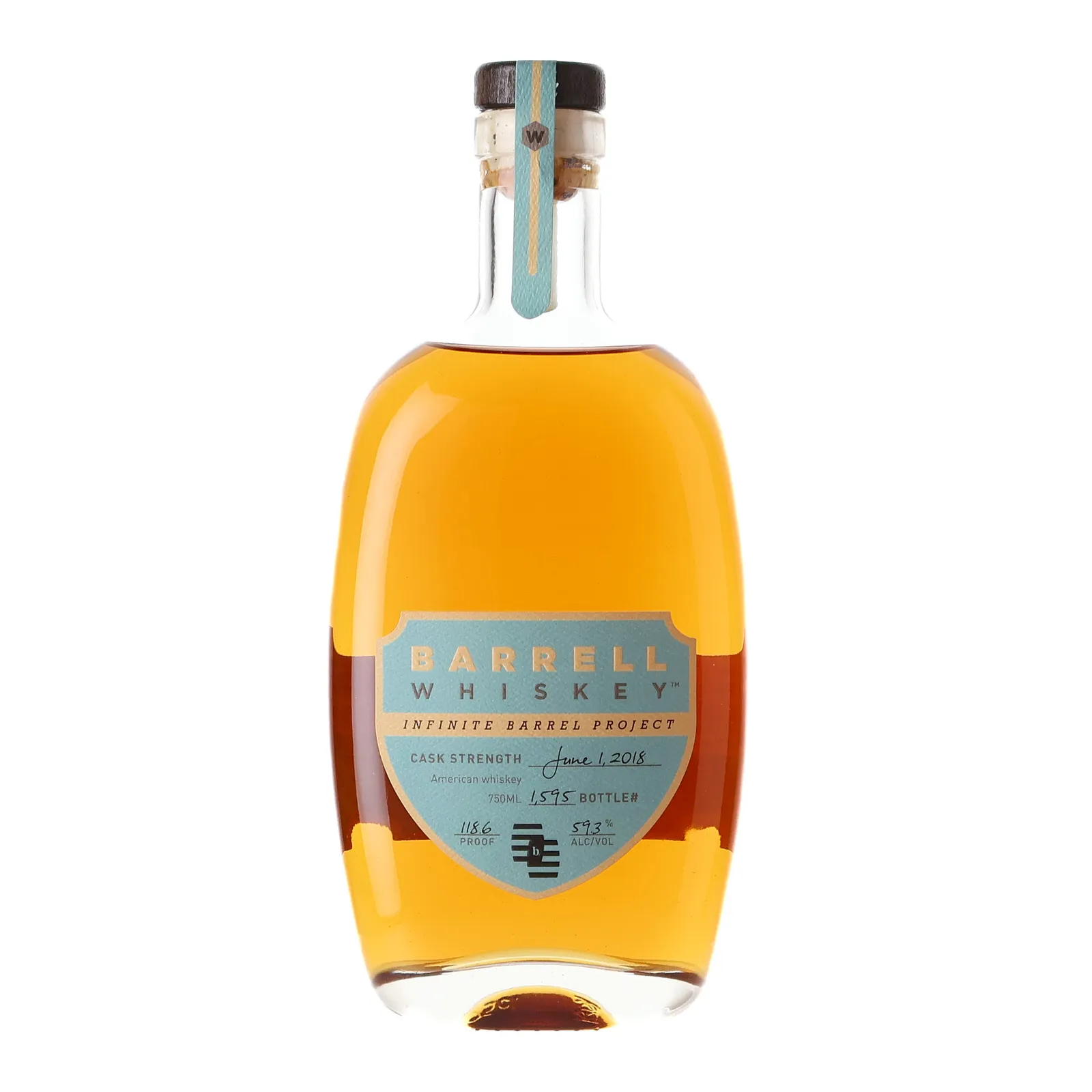 Barrell Craft Spirits Infinite Barrel Project, June 1, 2018, 2018, 59.3% whisky bottle
