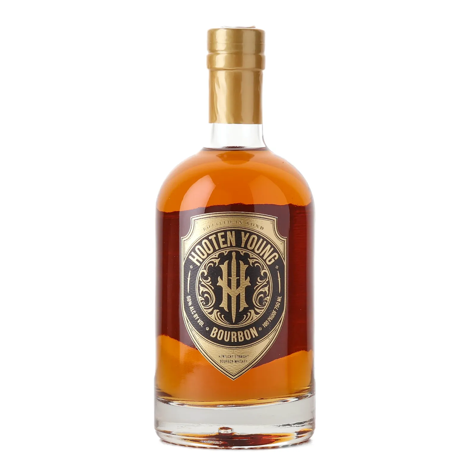 Hooten Young Bottled In Bond Bourbon, 2025, 50% whisky bottle