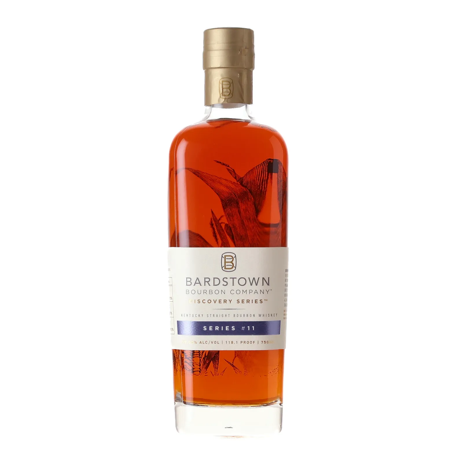 Bardstown Bourbon Company Discovery Series #11 Bourbon, New Charred Oak & French Oak Cask, Batch Series #11, 2023, 59% whisky bottle