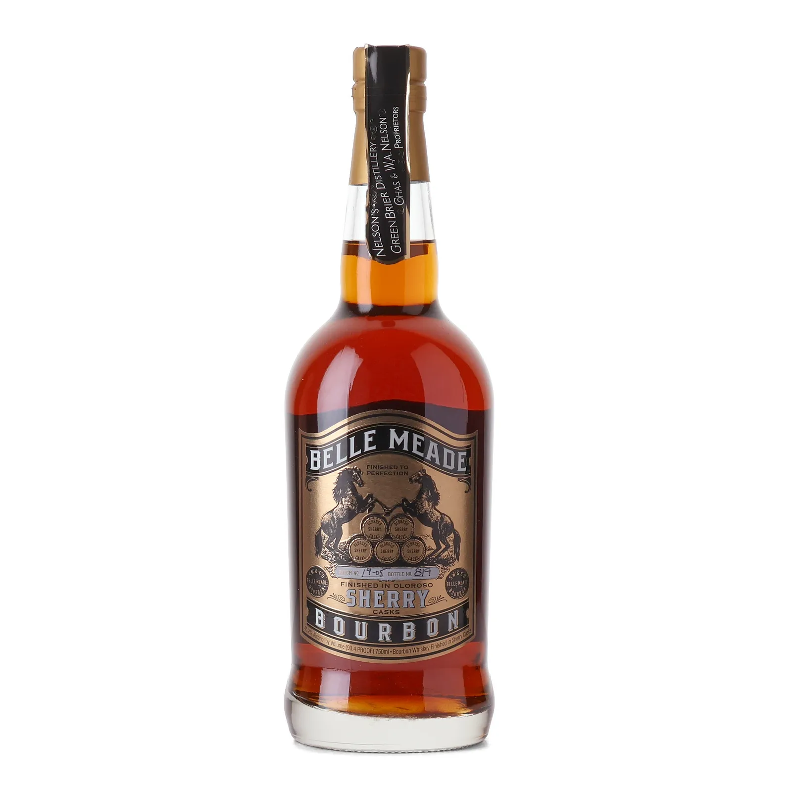 Belle Meade 'Sherry Cask' Bourbon, Sherry Cask, 45.2% whisky bottle