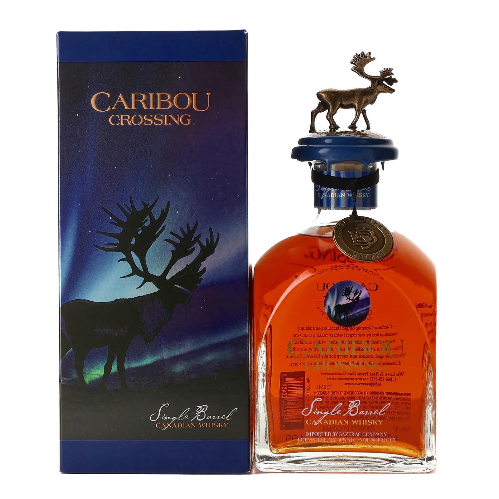 Caribou Crossing Single Barrel Select Private Barrel Selection, 2023, 40% whisky bottle