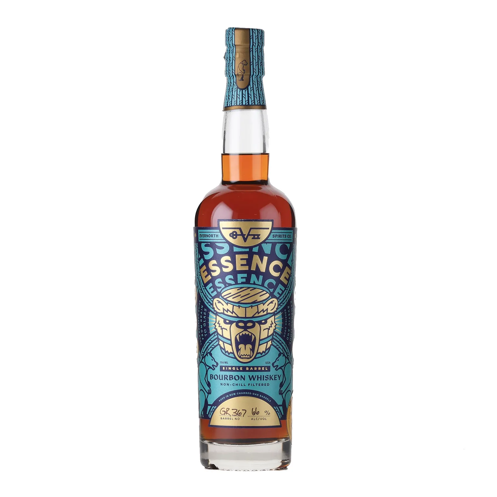 Evernorth Spirits Essence 'The Average Drinker' Private Barrel Selection 6 Year Old, New Charred Oak Cask, Cask #GR367, 2024, 66% whisky bottle