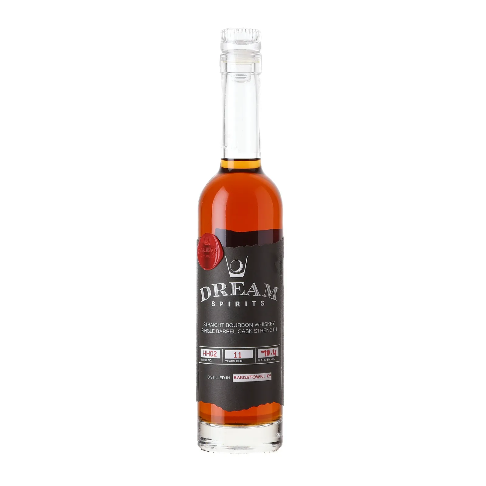 Dream Spirits Cask Strength Bourbon 'Cask in Point' 11 Year Old, Cask #HH02, Dream Spirits, 70.4% whisky bottle
