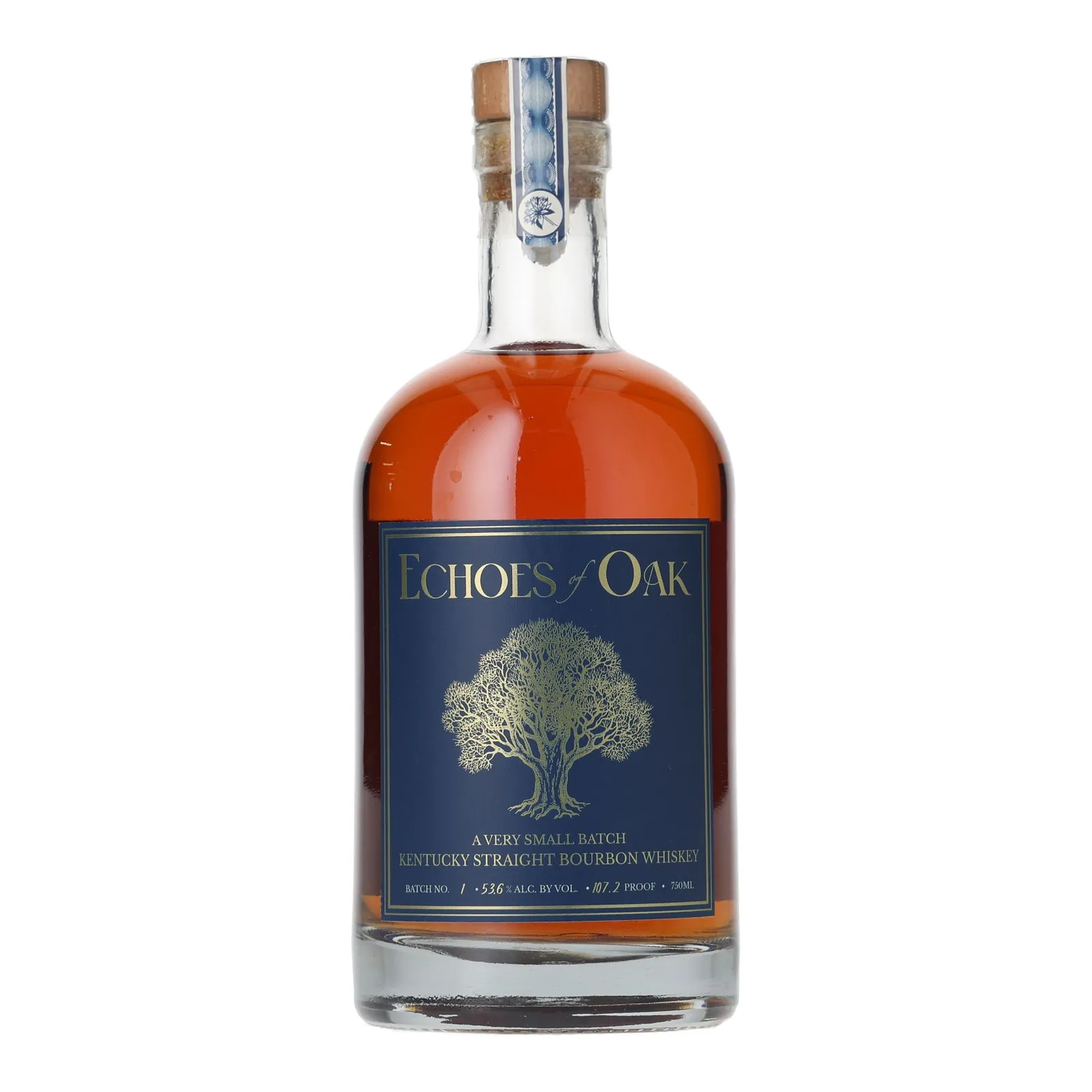 Pennyroyal Echoes of Oak Small Batch No. Bourbon, Batch No. 1, 53.6% whisky bottle