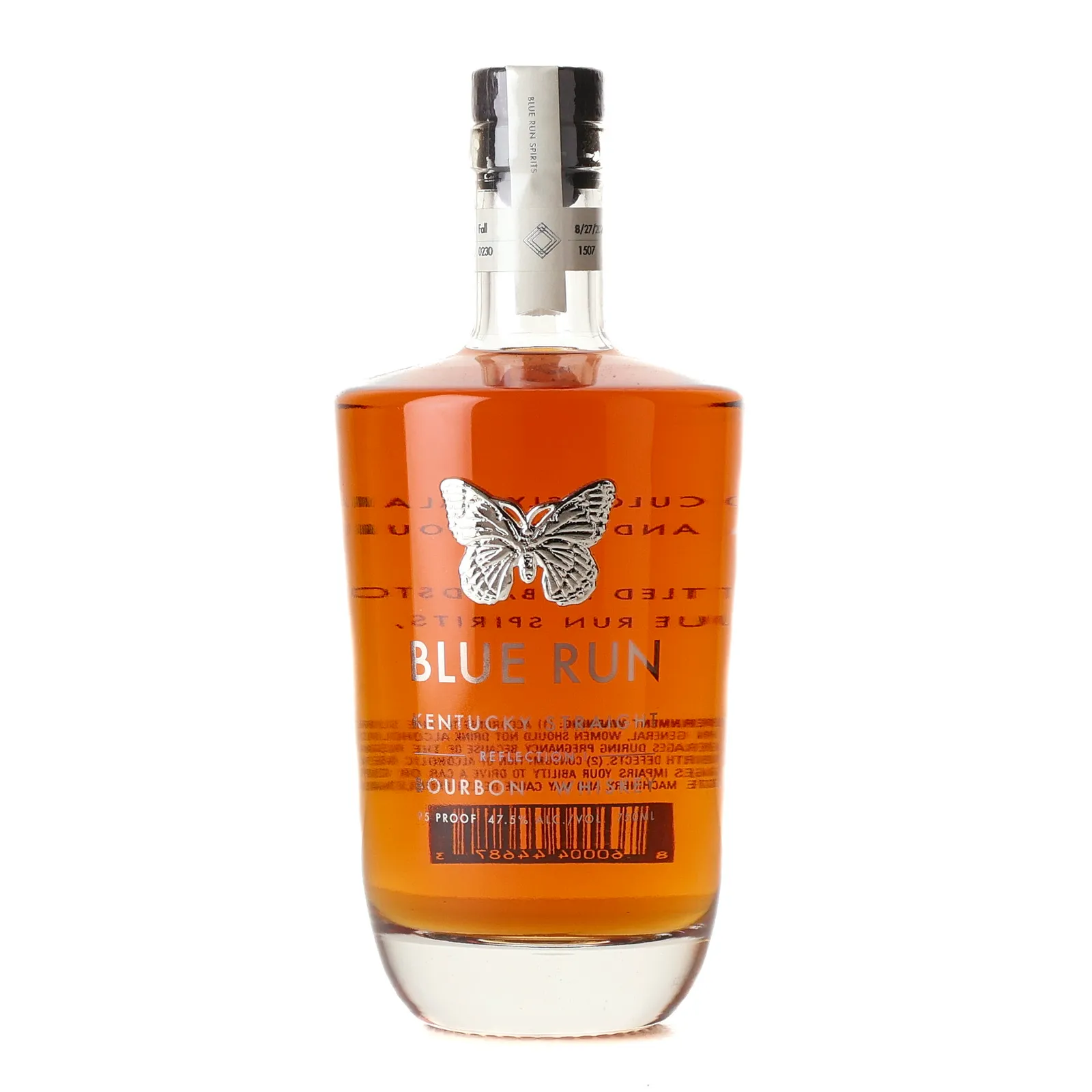 Blue Run Reflection I Bourbon 2018, 2022, 47.5% whisky bottle