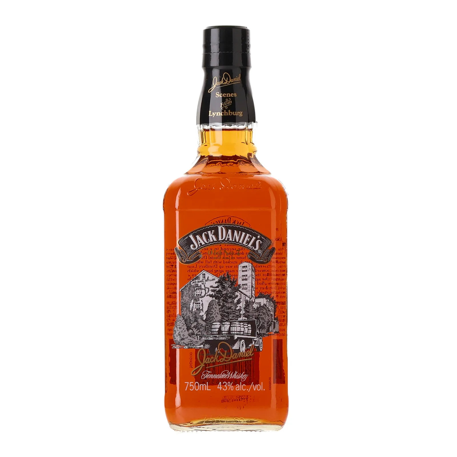 Jack Daniel's Scenes From Lynchburg No. 2, 43% whisky bottle