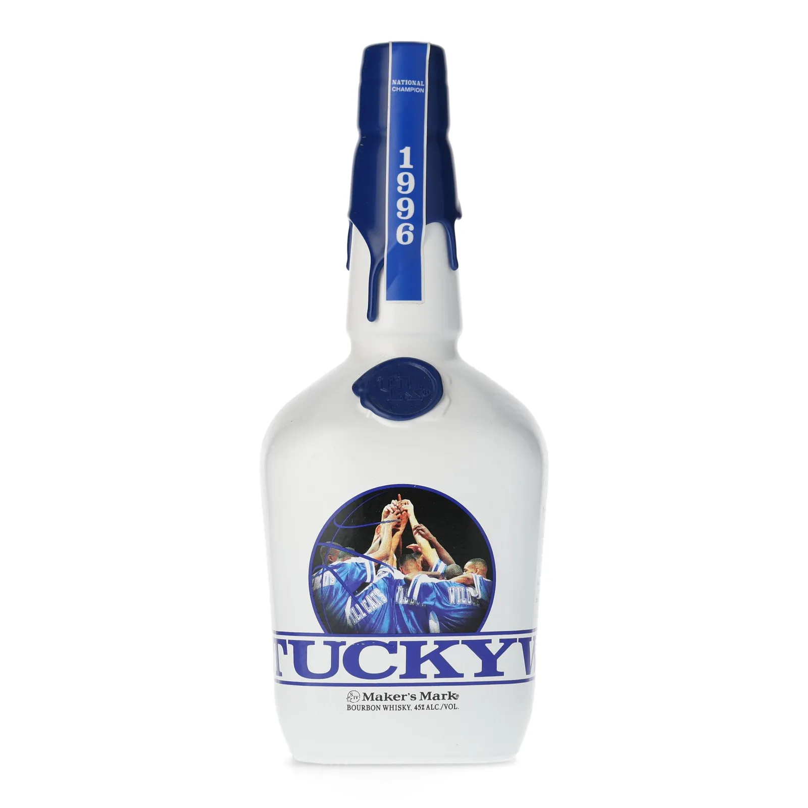 Maker's Mark Kentucky Wildcats: 1996, 2017, 45% whisky bottle