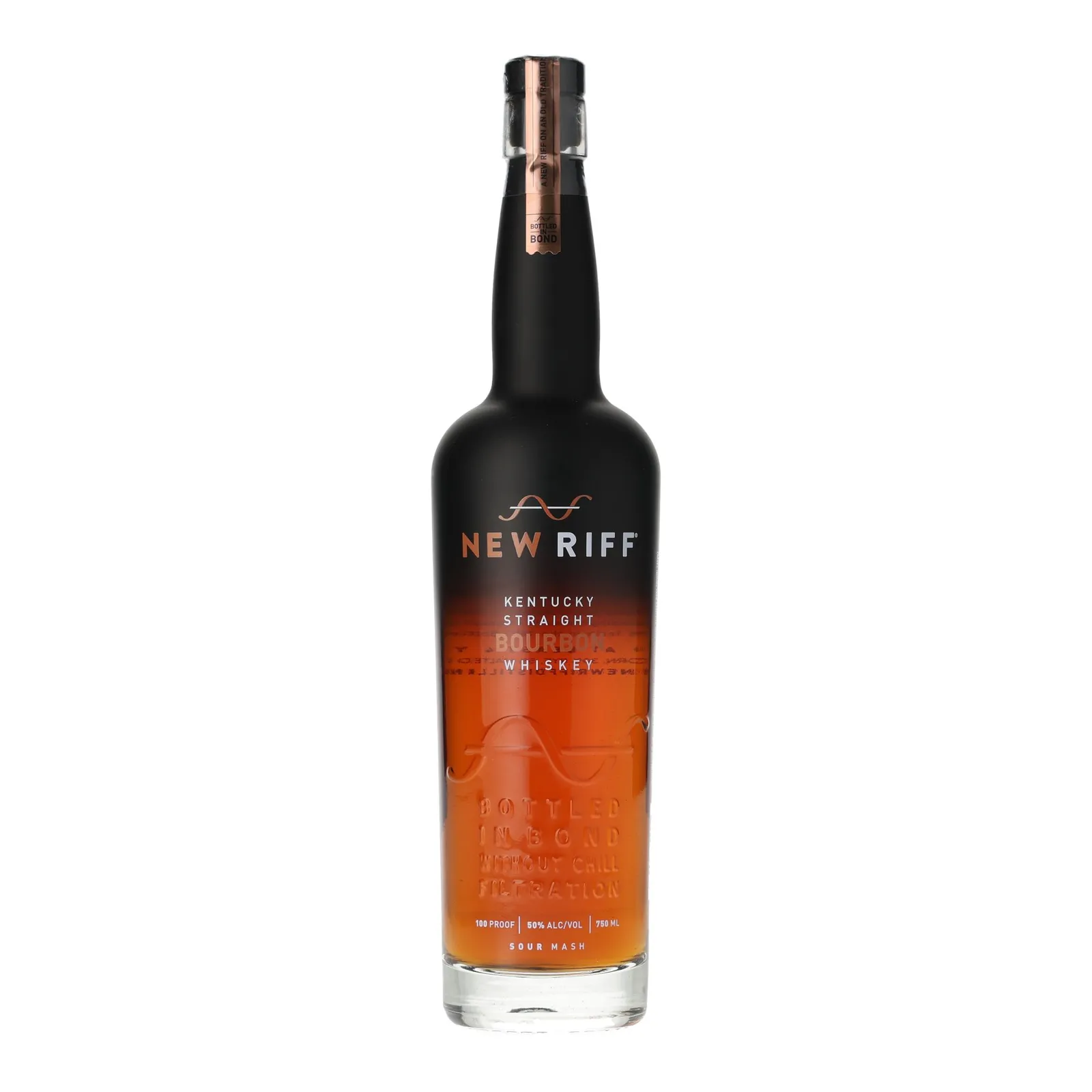 New Riff Bottled in Bond 4 Year Old, 50% whisky bottle