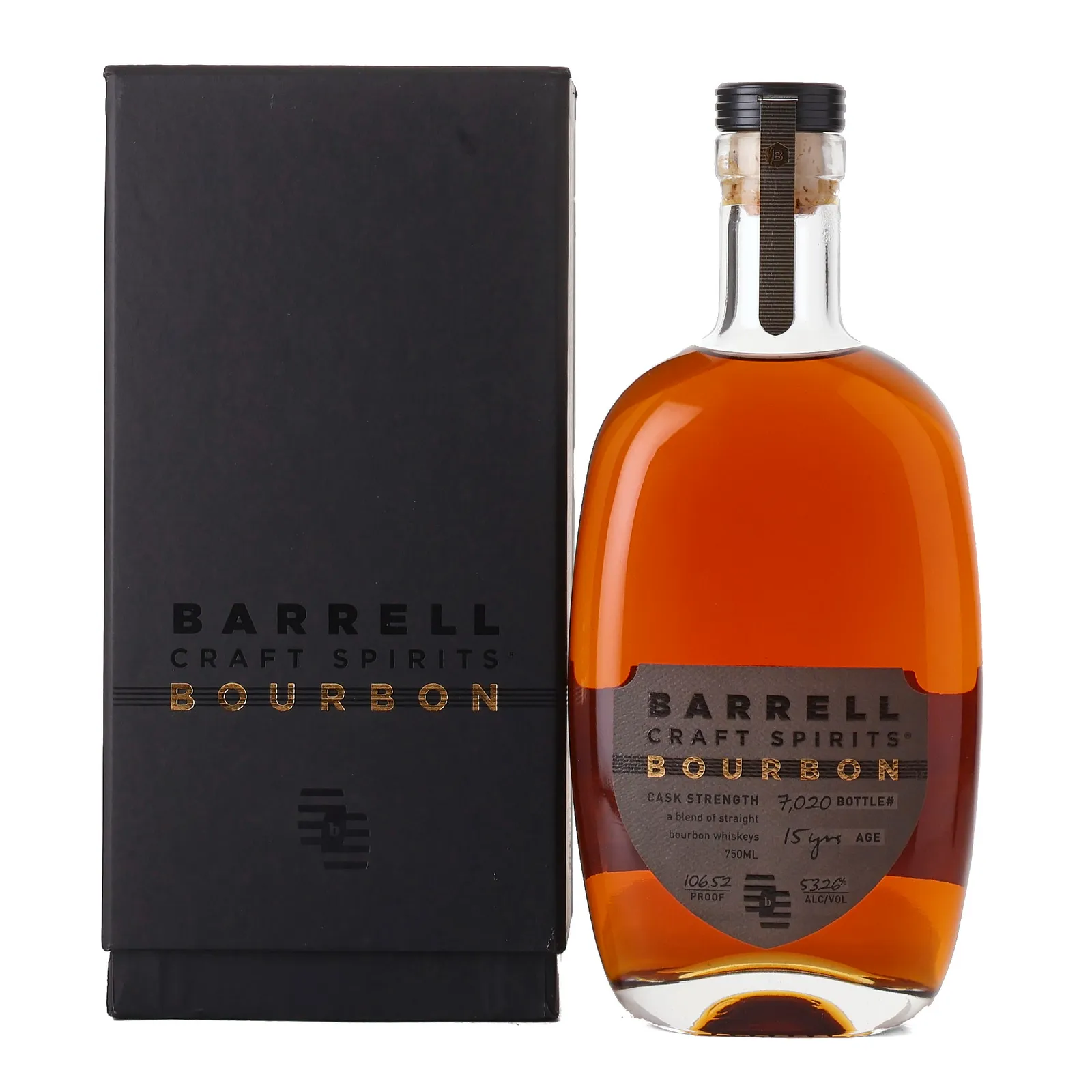 Barrell Craft Spirits 15 Year Old, Bourbon Cask, 53.3% whisky bottle