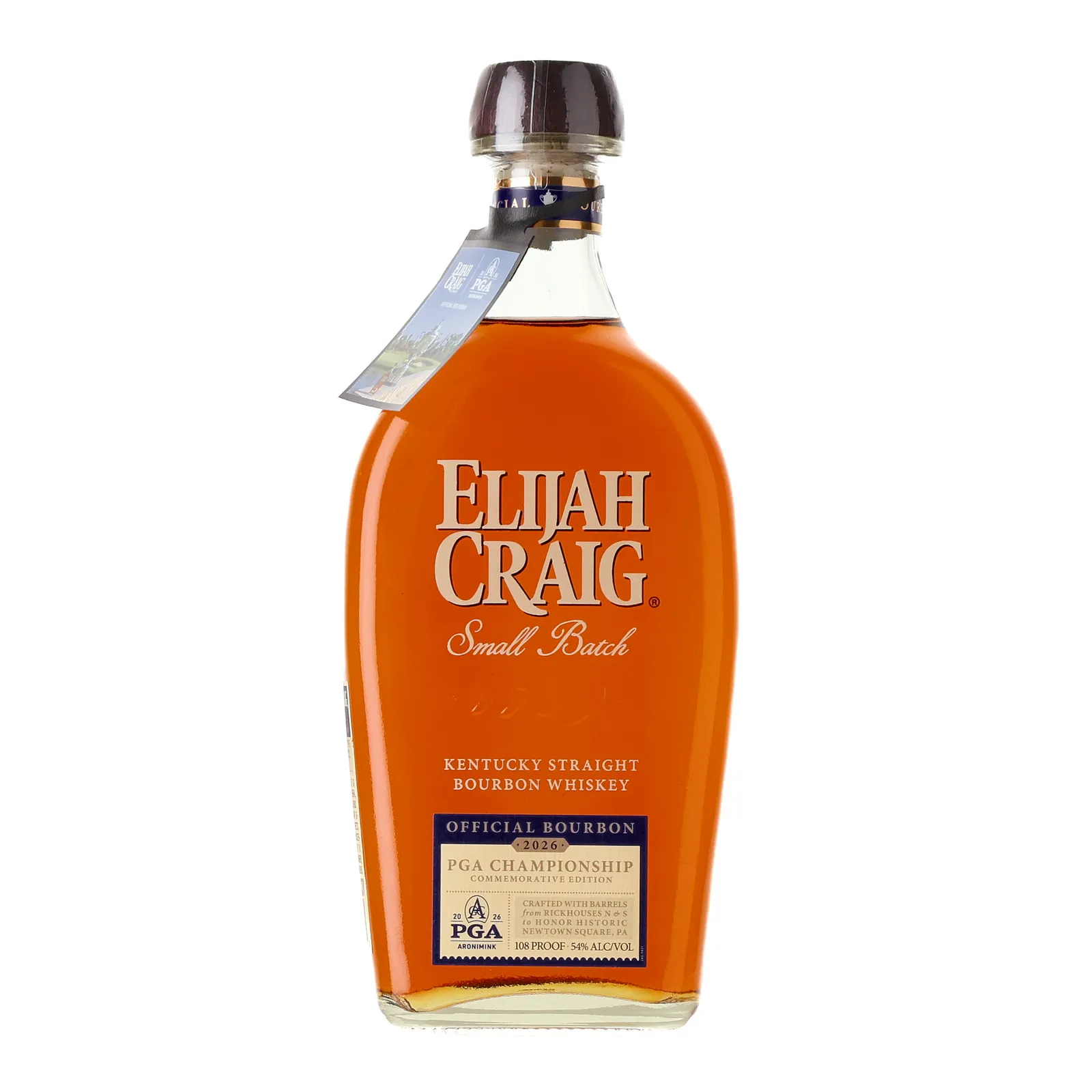 Elijah Craig PGA Championship Commemorative Edition Small Batch, 2026, 54% whisky bottle